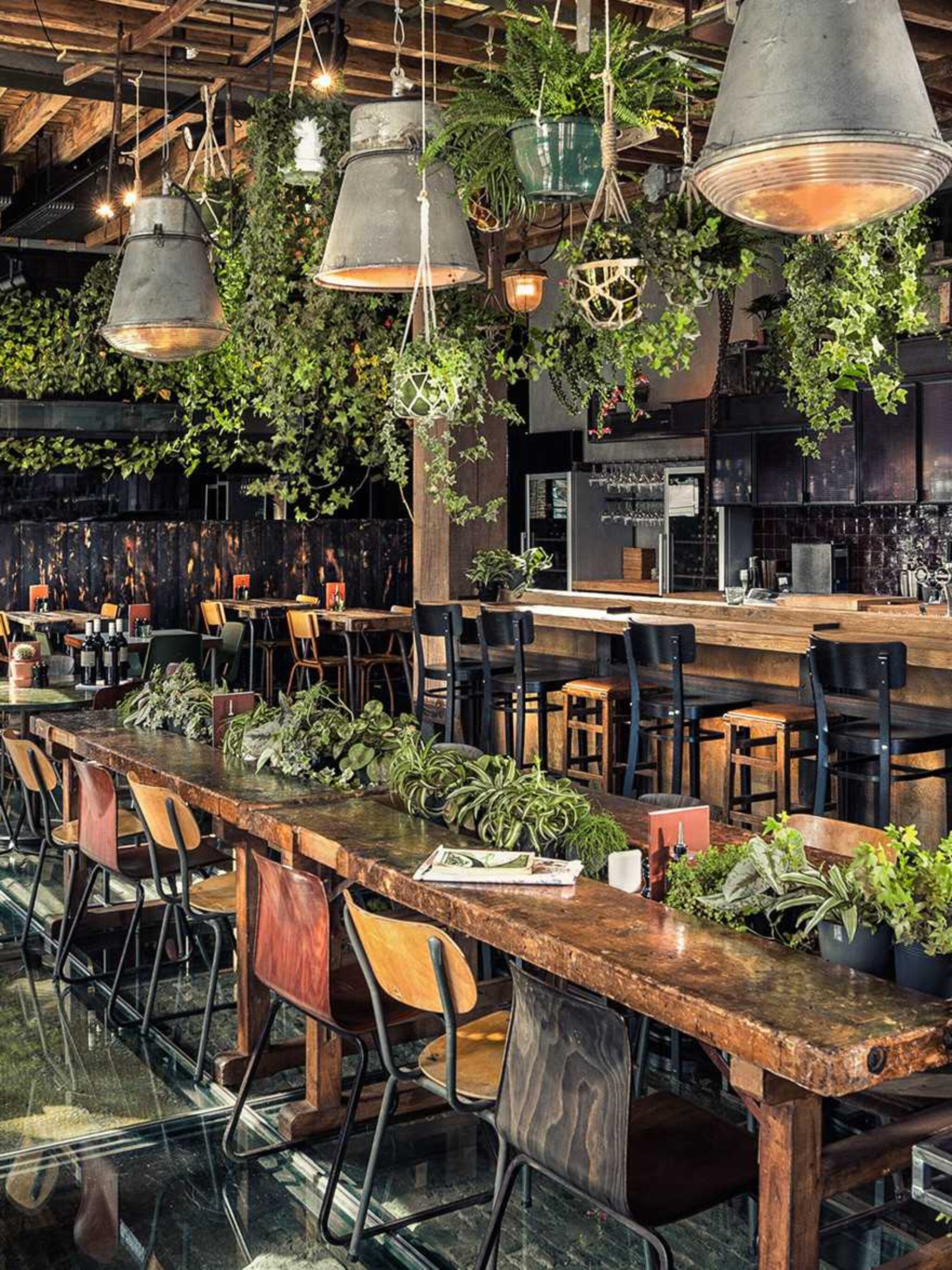 roest in antwerpen dineren in een botanisch interieur