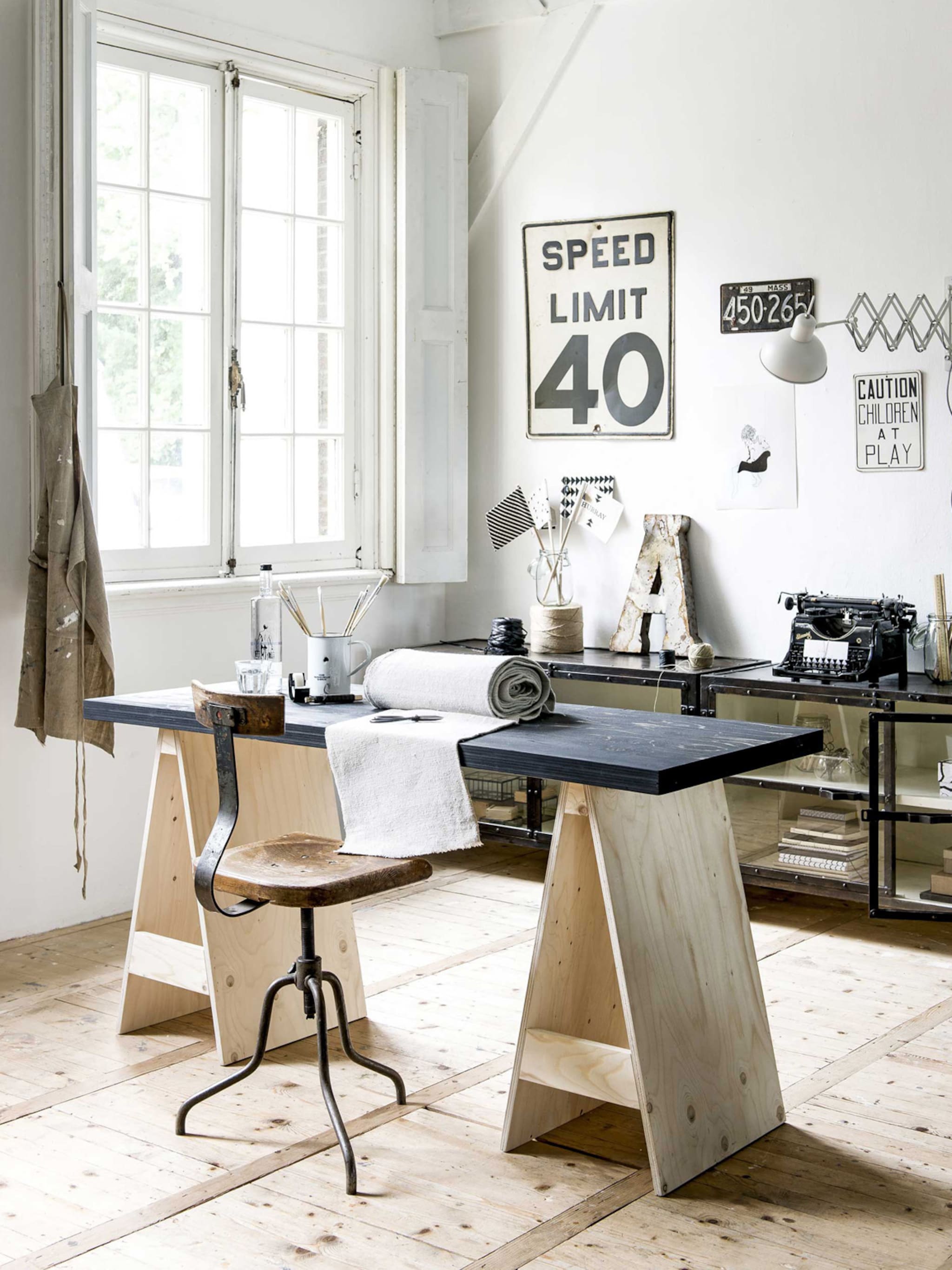 diy schragen voor een werkbank