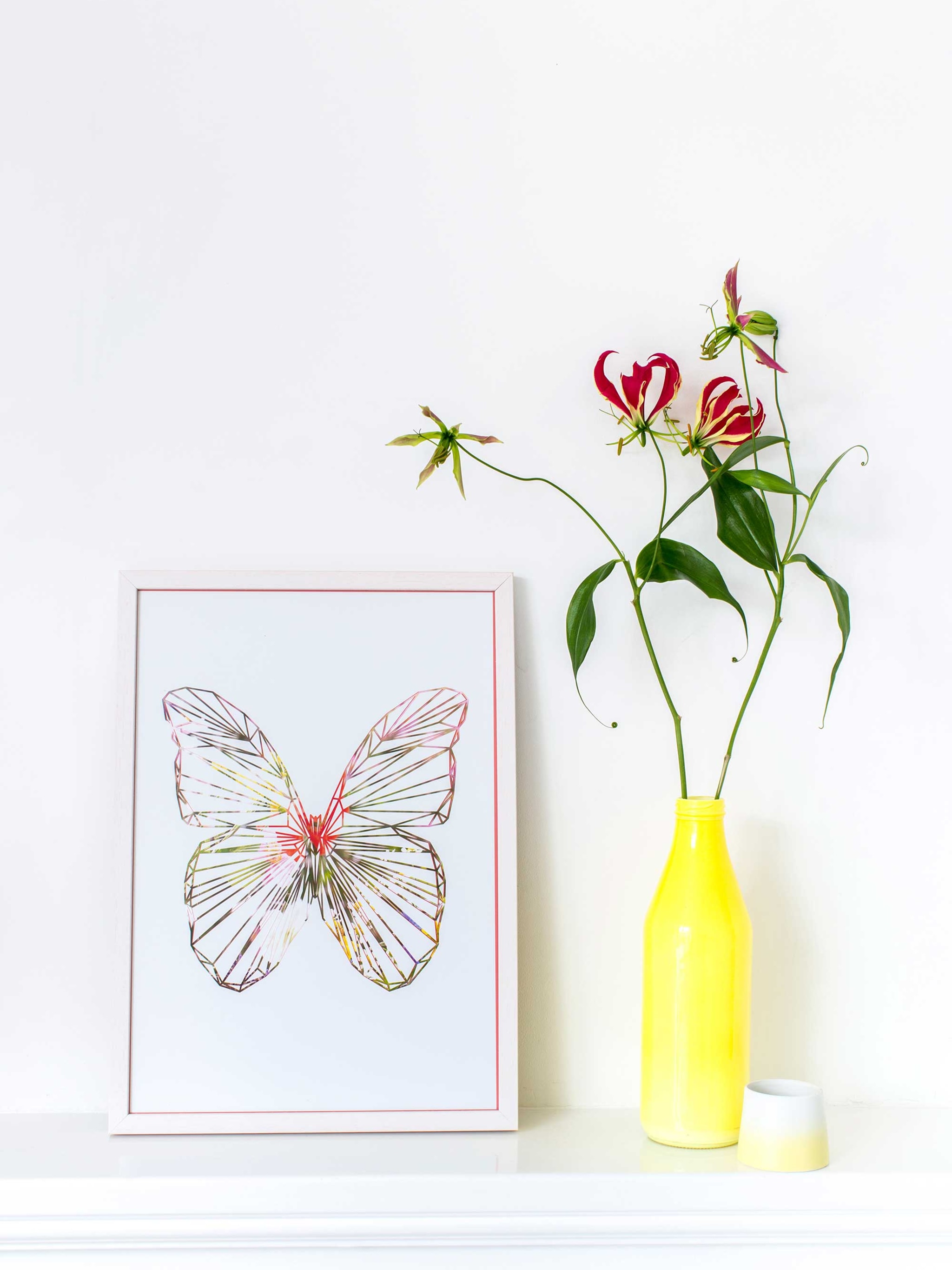 lente op papier