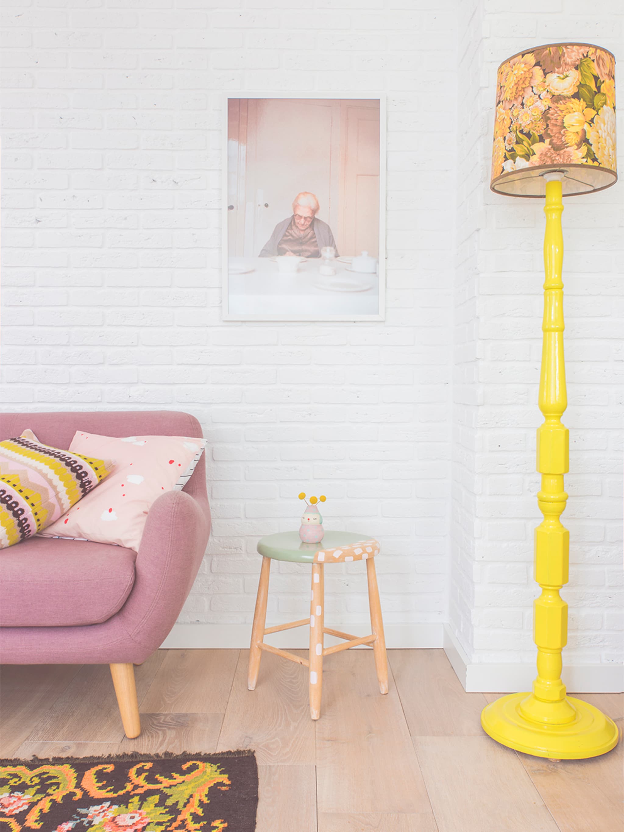 diy krukje opknappen
