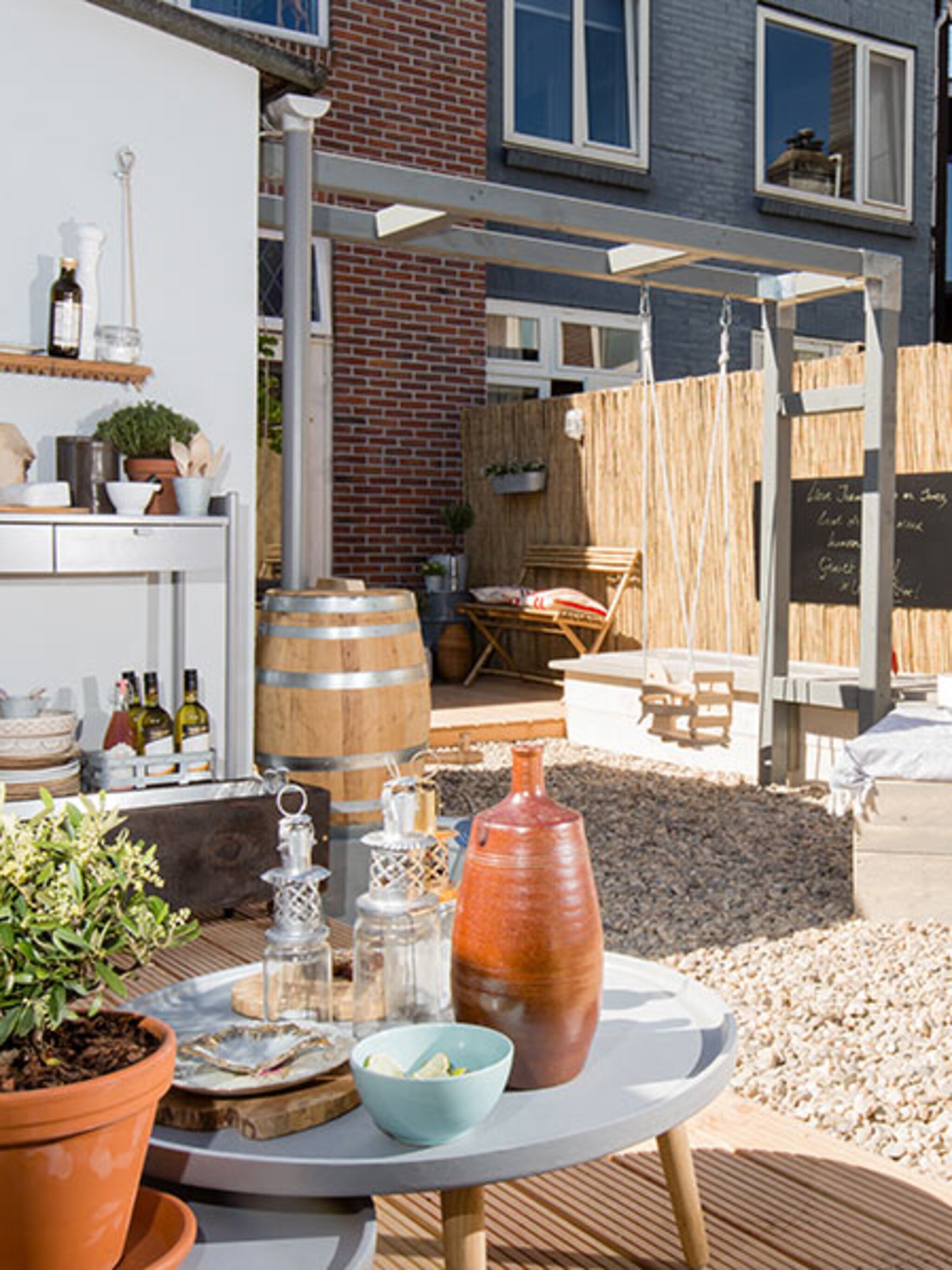stylist leonie blikt terug tuin make over in haarlem