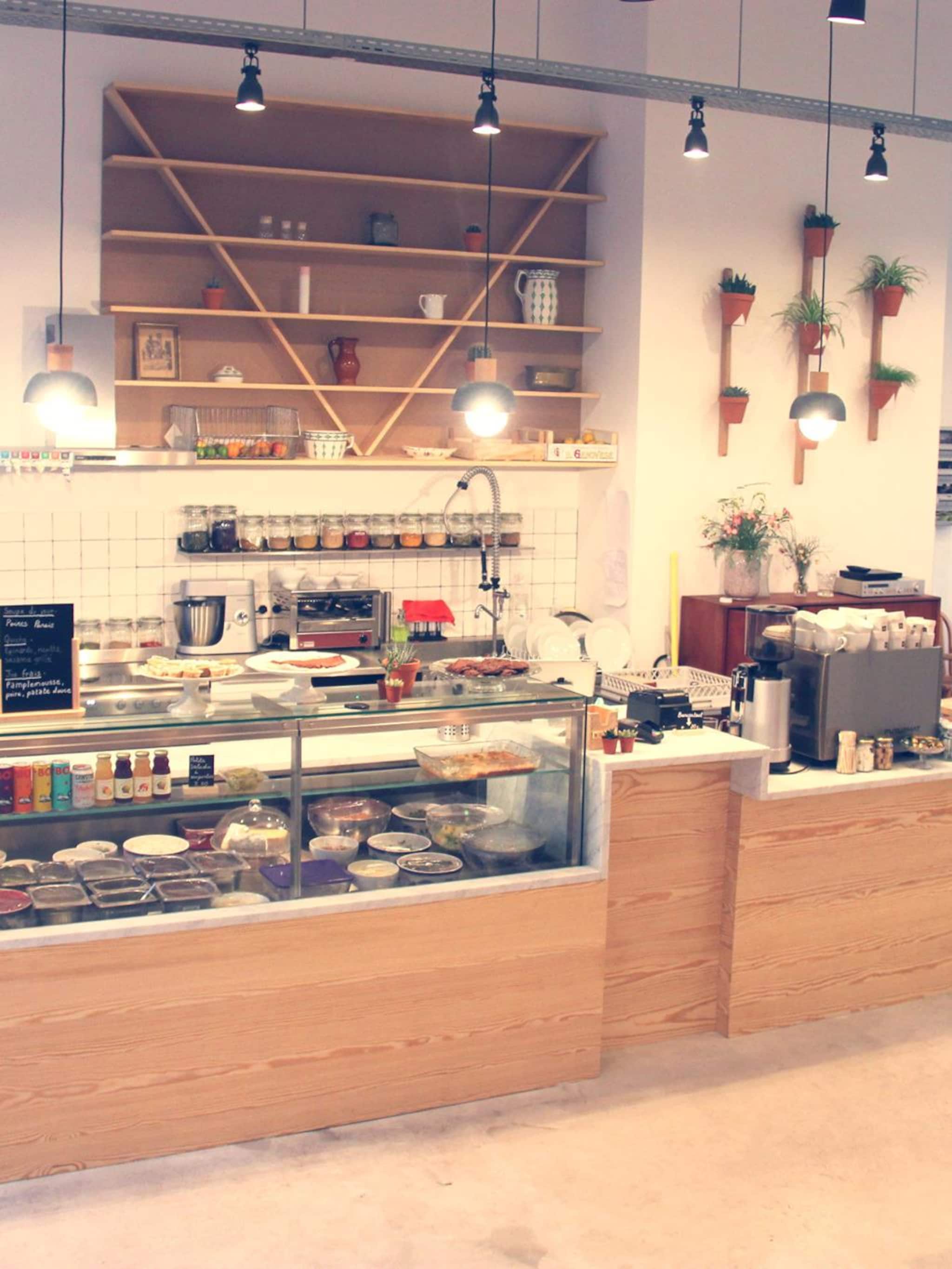 mammouth gezond lunchen in een hip interieur