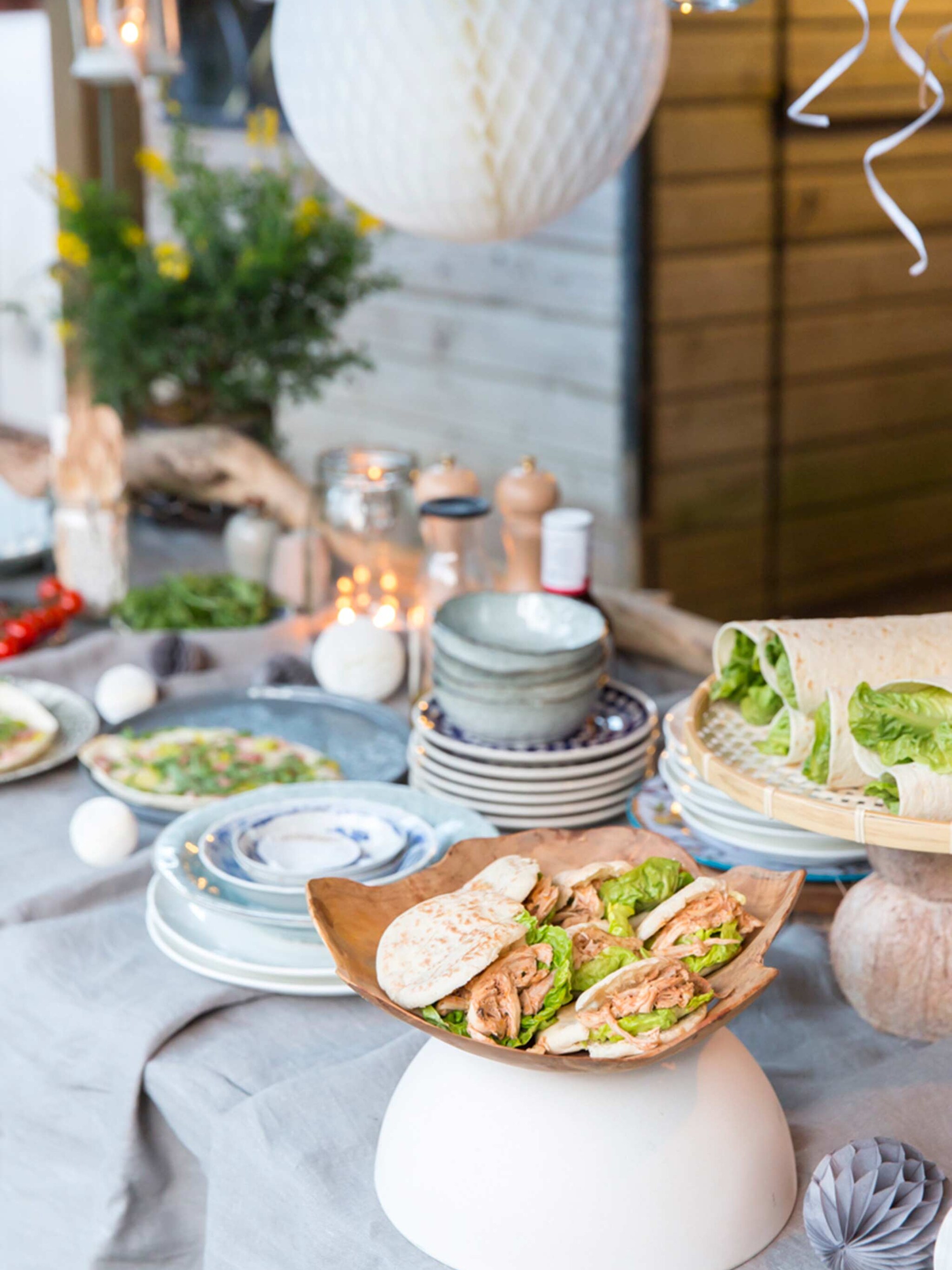 barbecue gerecht pulled chicken