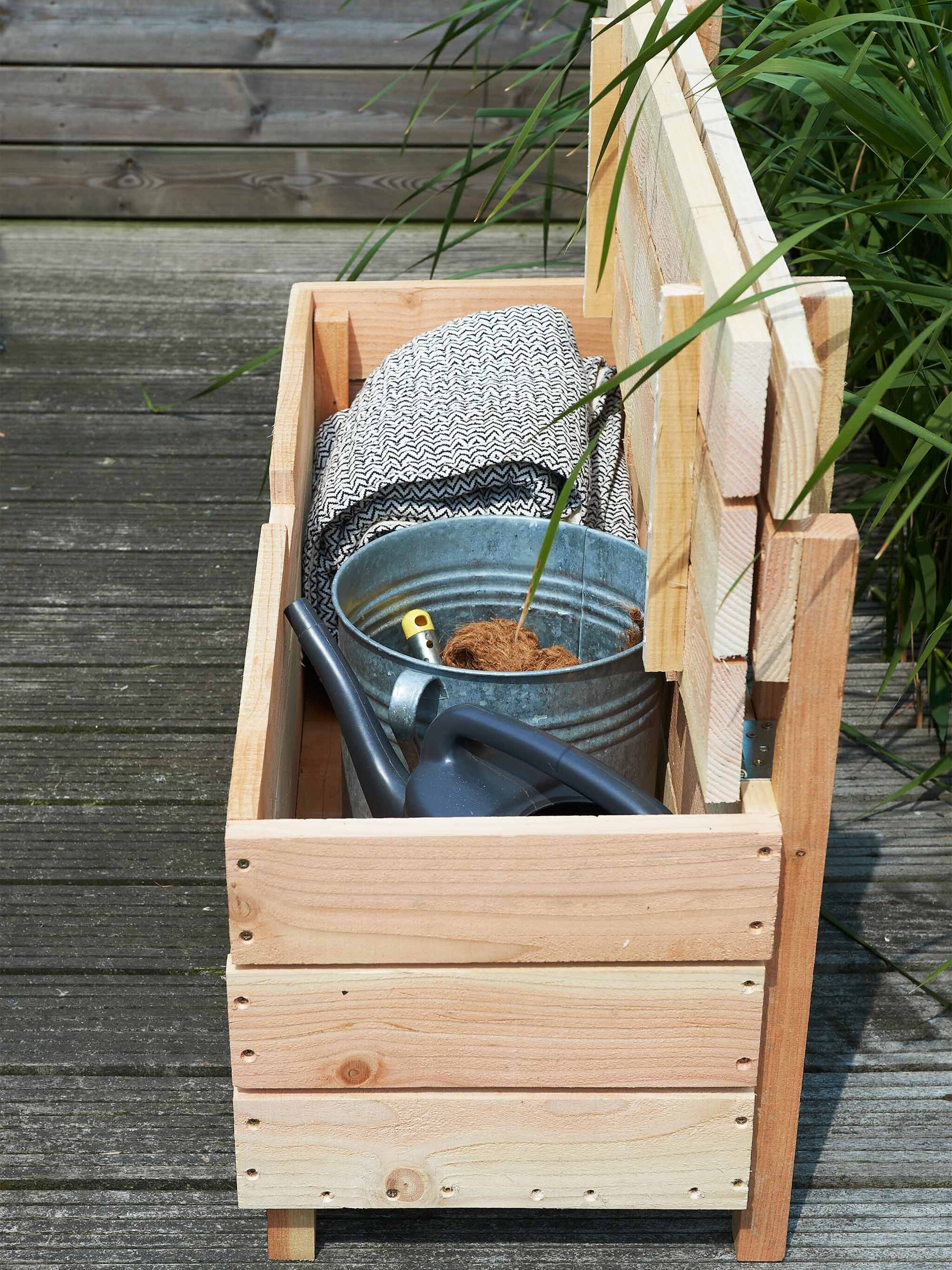 diy klepbank voor buiten