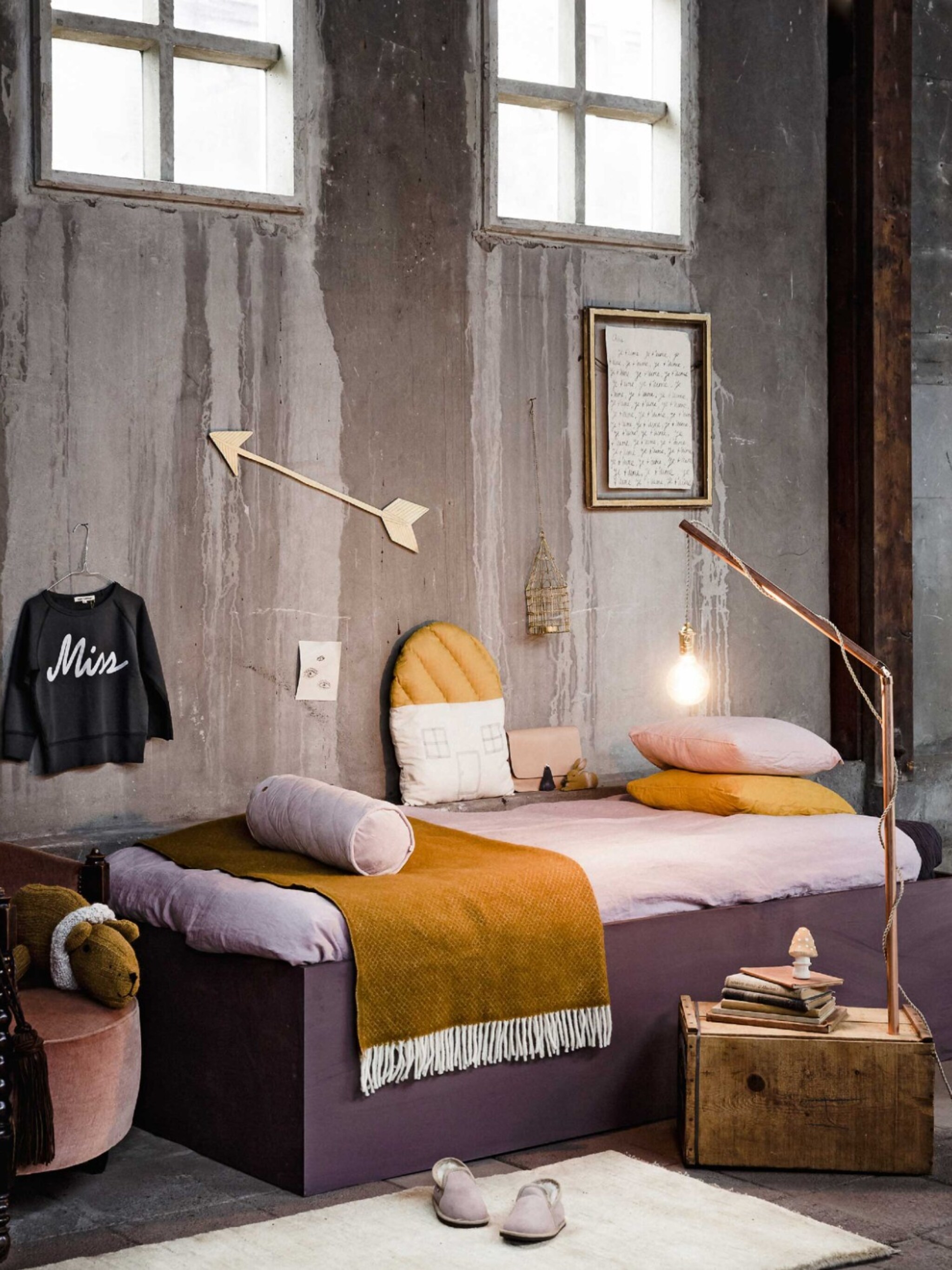 diy nachtkistje met lamp