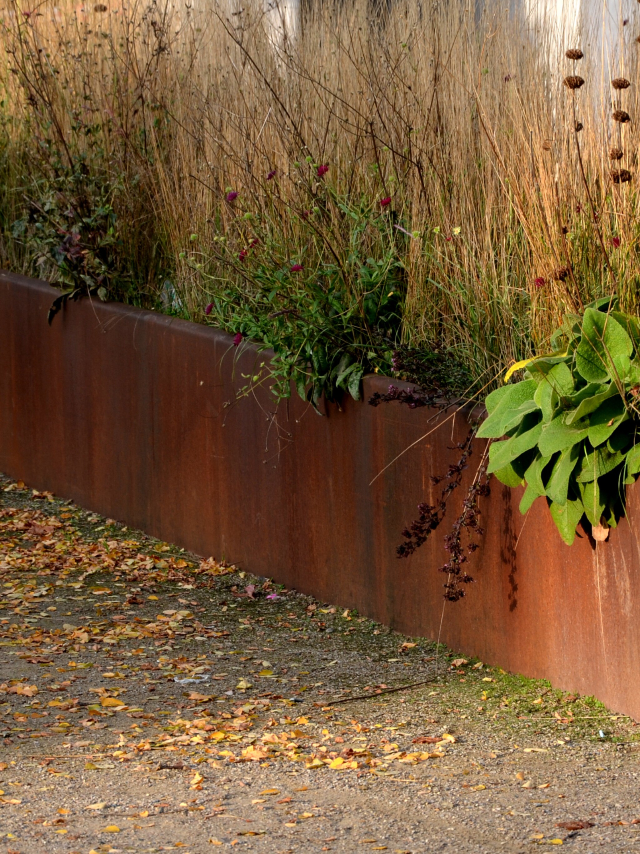 cortenstaal in de tuin gebruiken