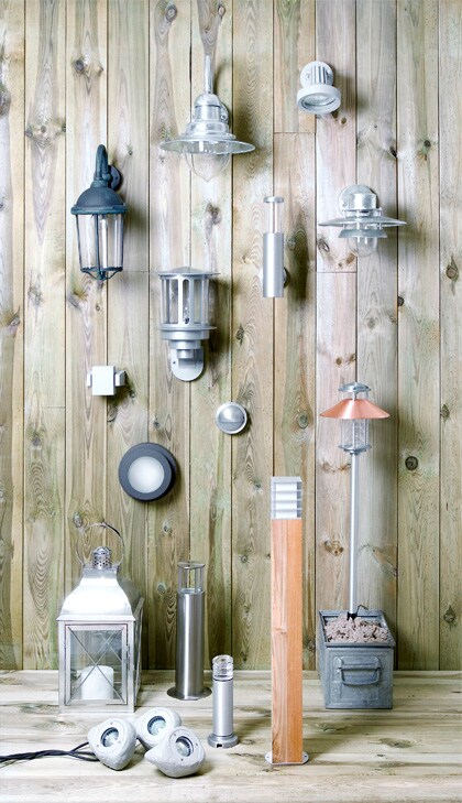 beeld vtwonen Diverse soorten tuinverlichting