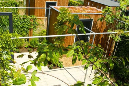 pergola steigerbuizen Pergola van steigerbuizen maken