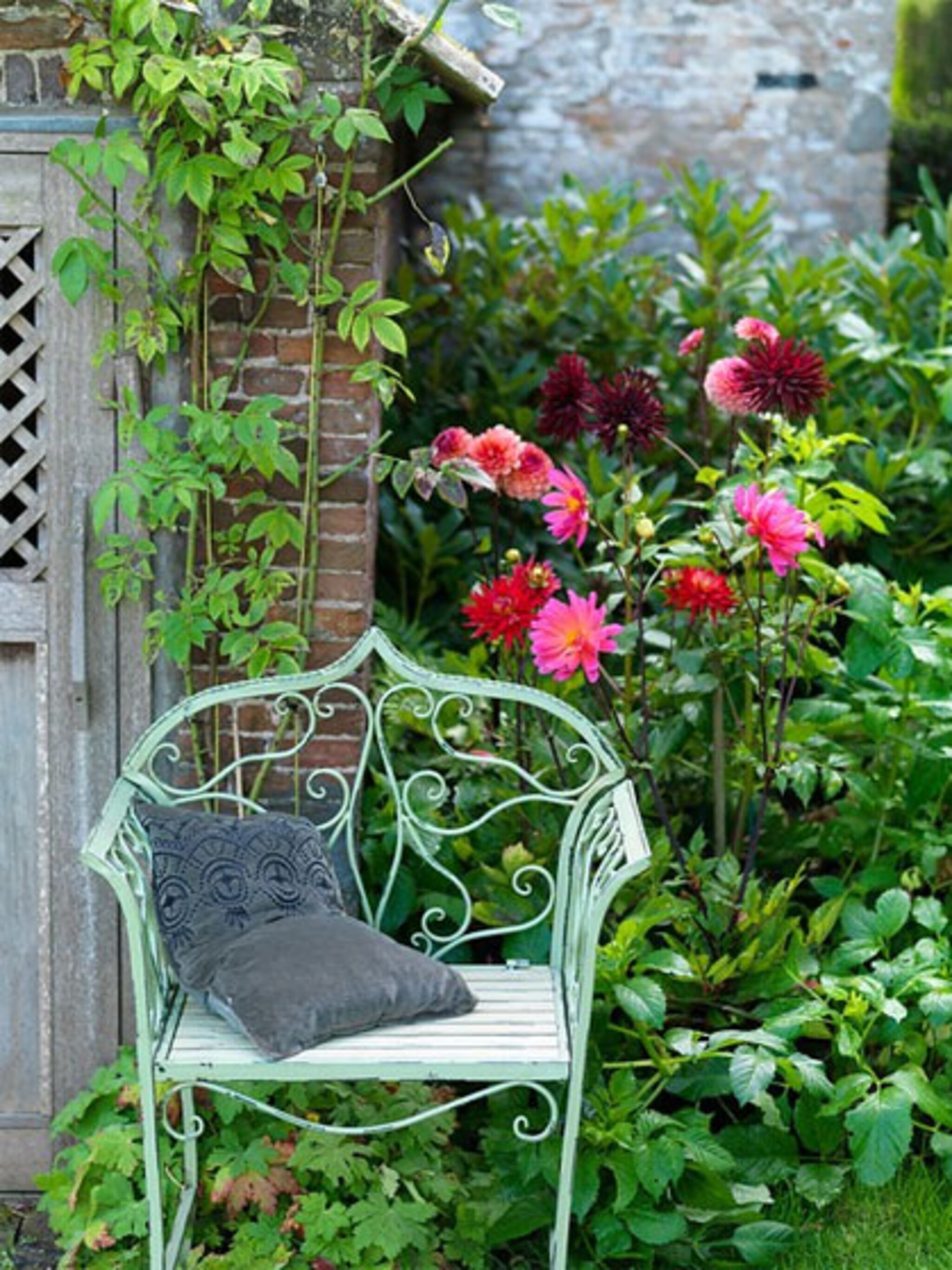 zithoekje in je tuin