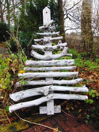 Takken decoratie: takkenboom Takken decoratie: takkenboom