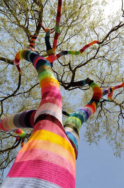 beeld vtwonen Gehaakte boom