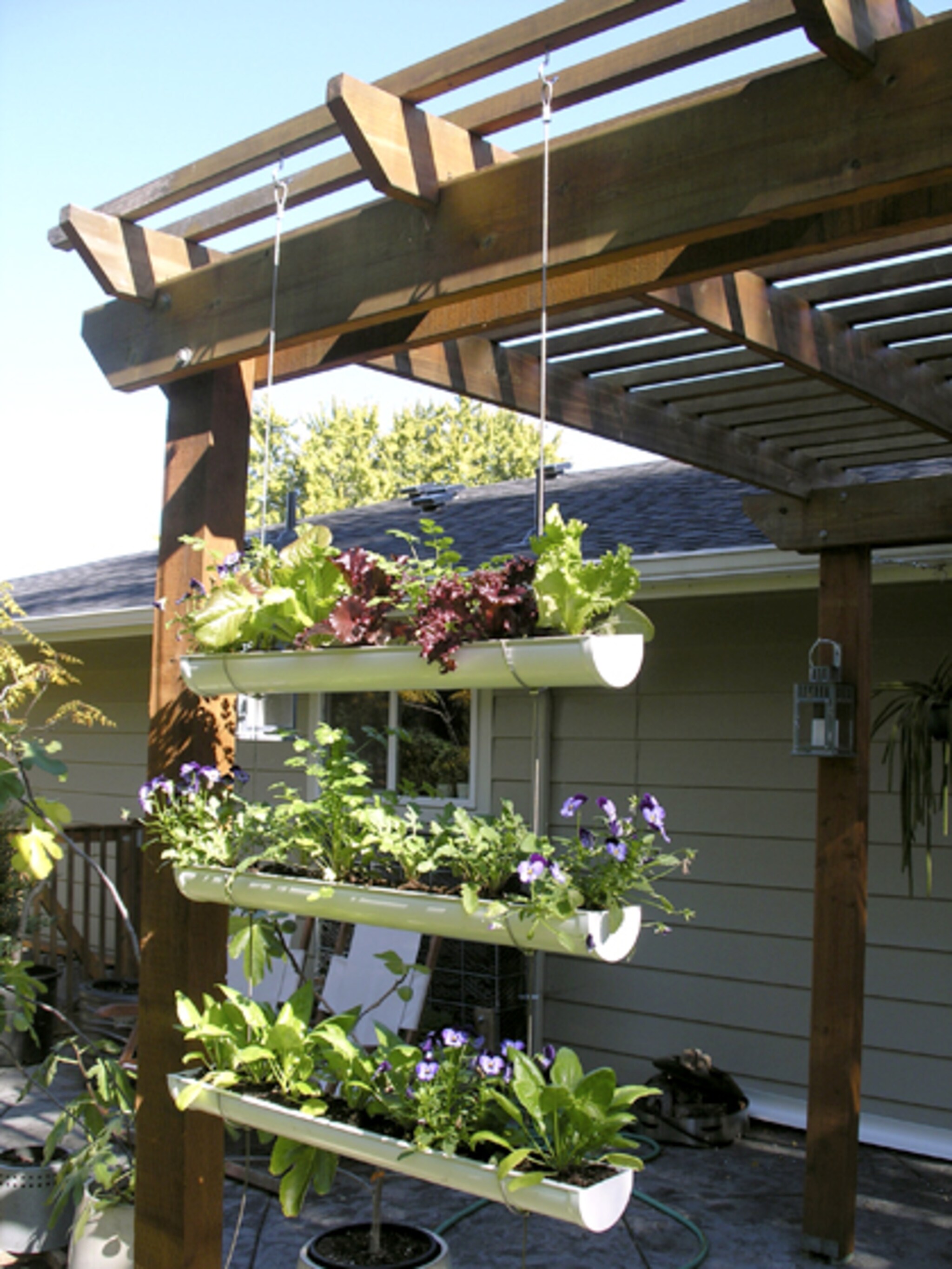 hangende moestuin maken