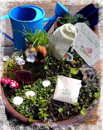 beeld vtwonen Fairy garden kit