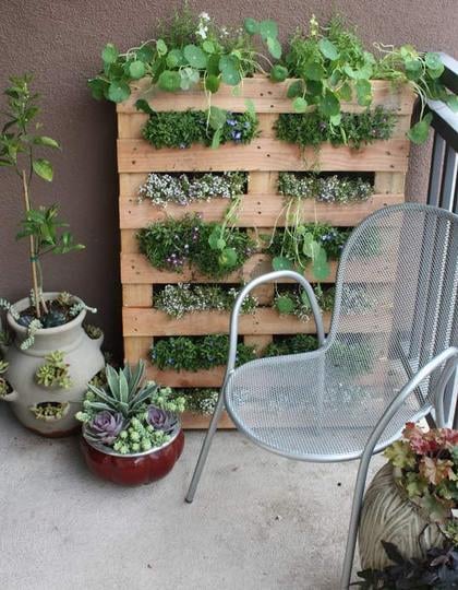 Pallet tuin