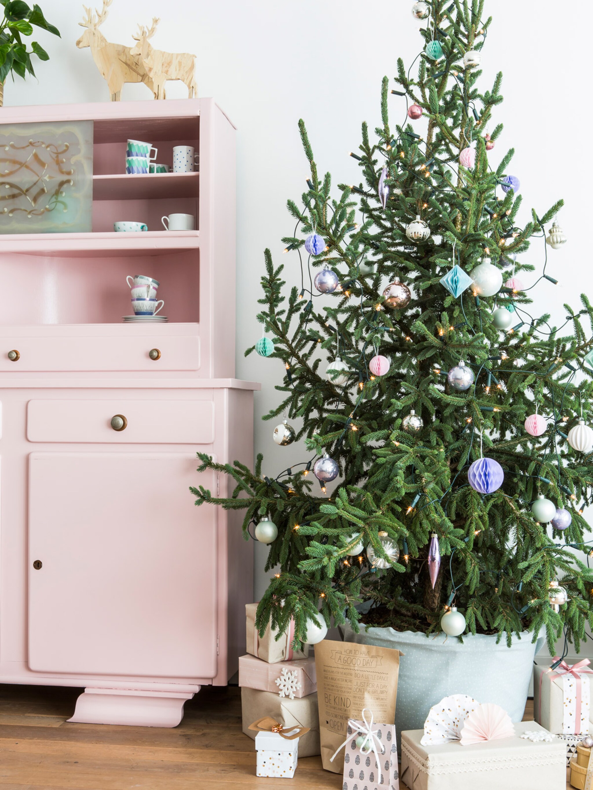 jij bent het kleurrijke kersttype