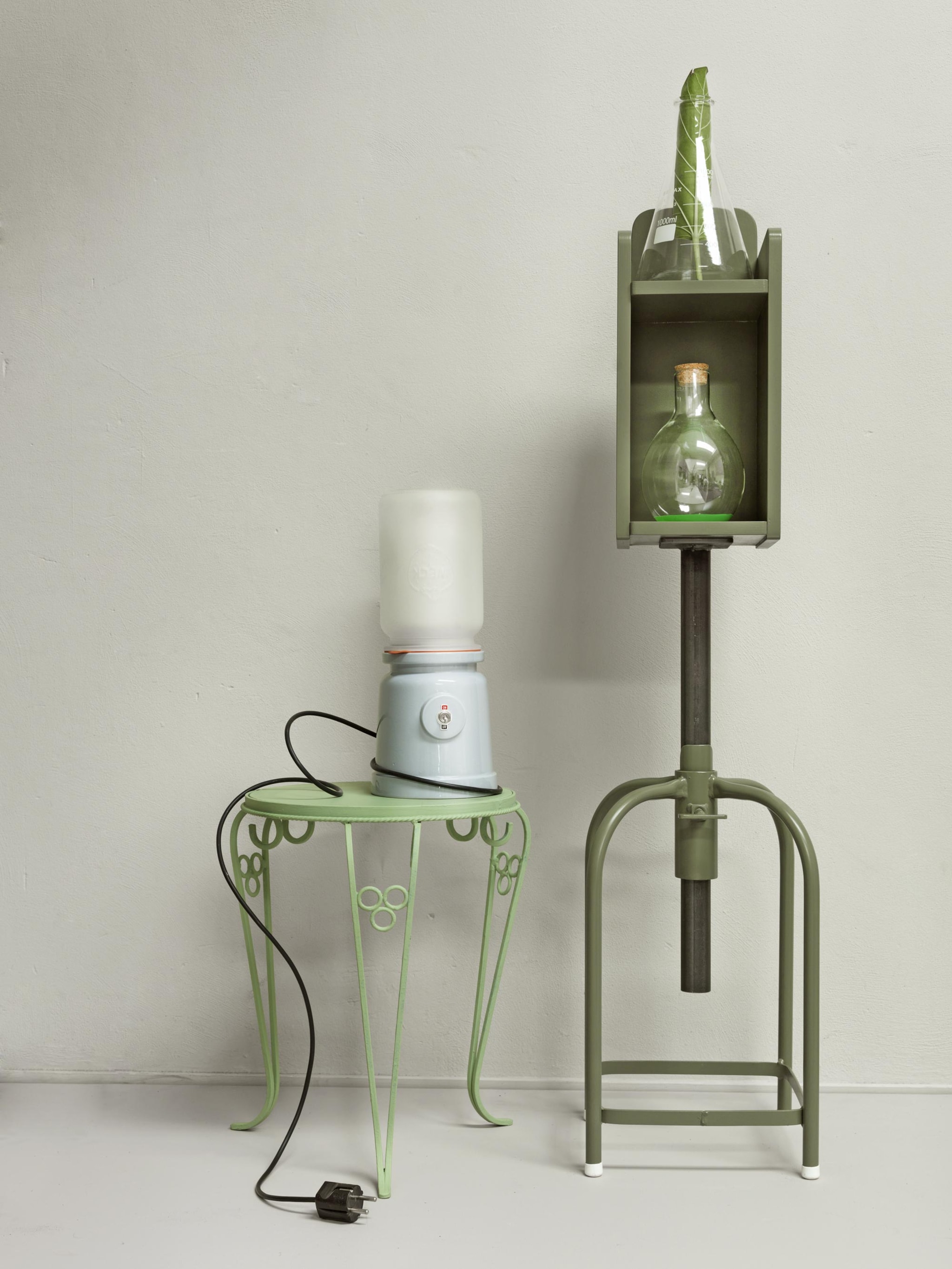rustgevend groen