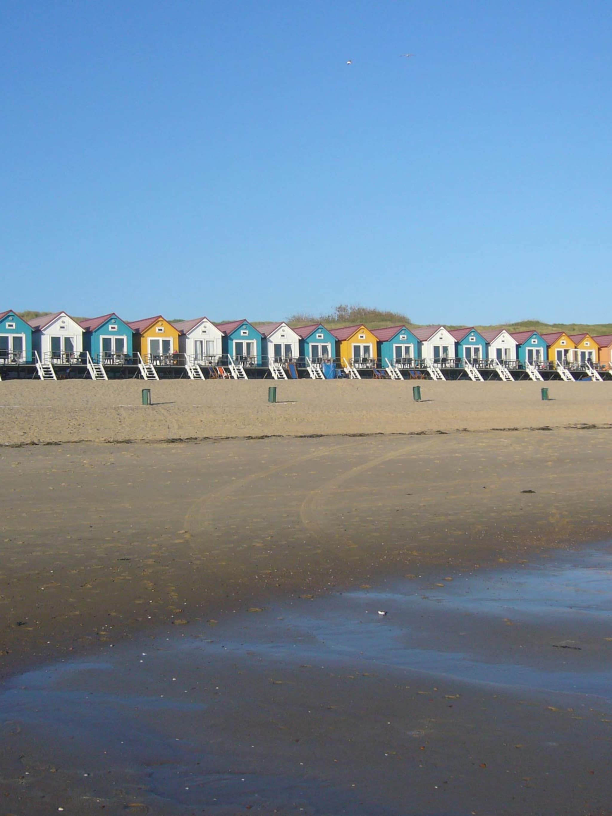 slaapstrandhuisje aan zee in vlissingen