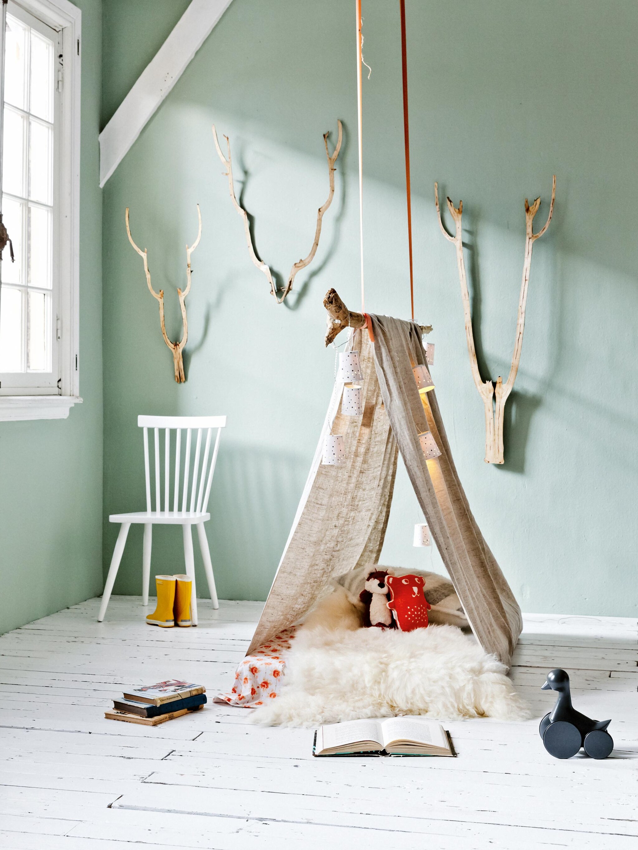 speeltent glamping voor kinderen