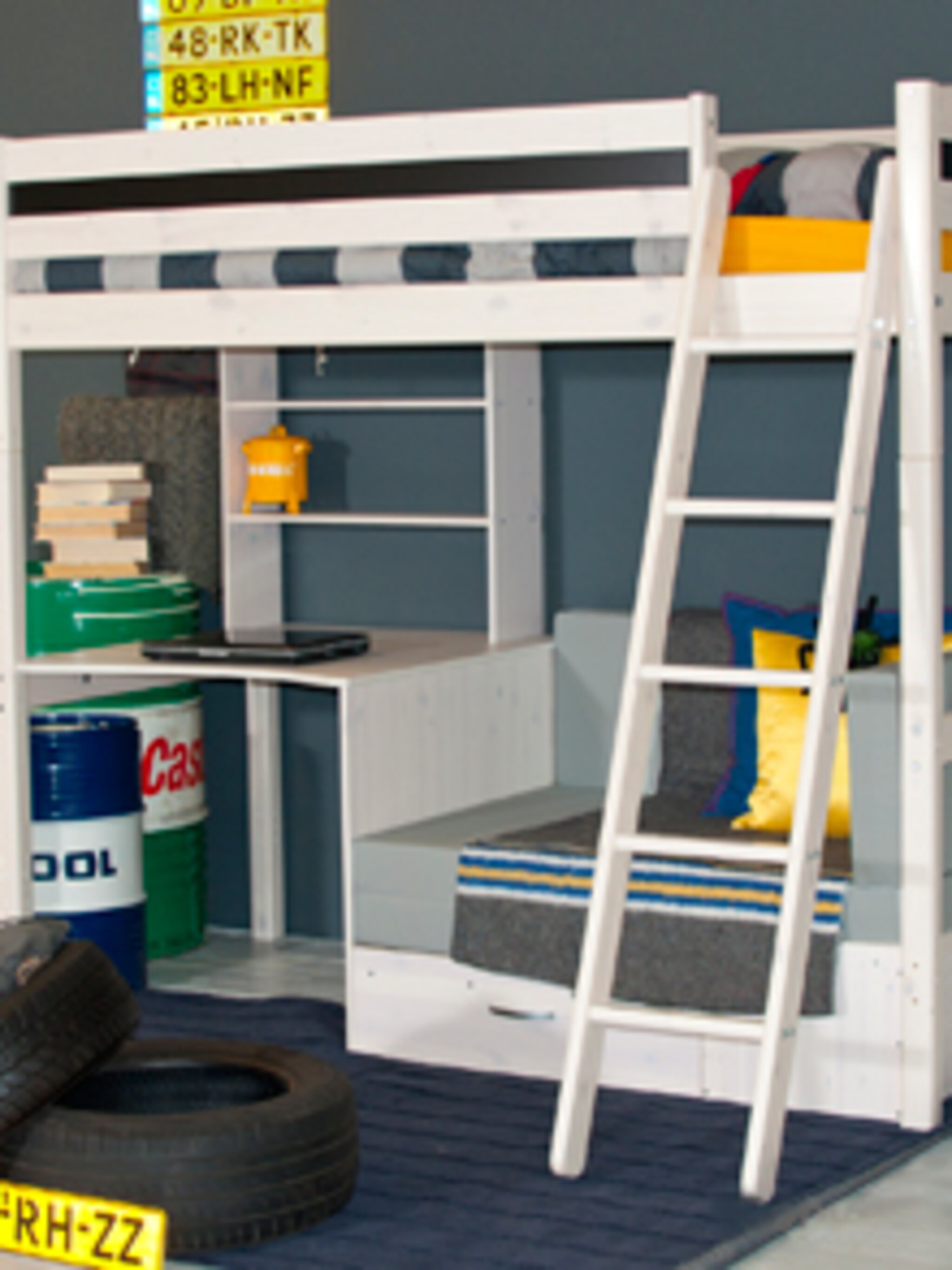 thuka hoogslaper met bureau