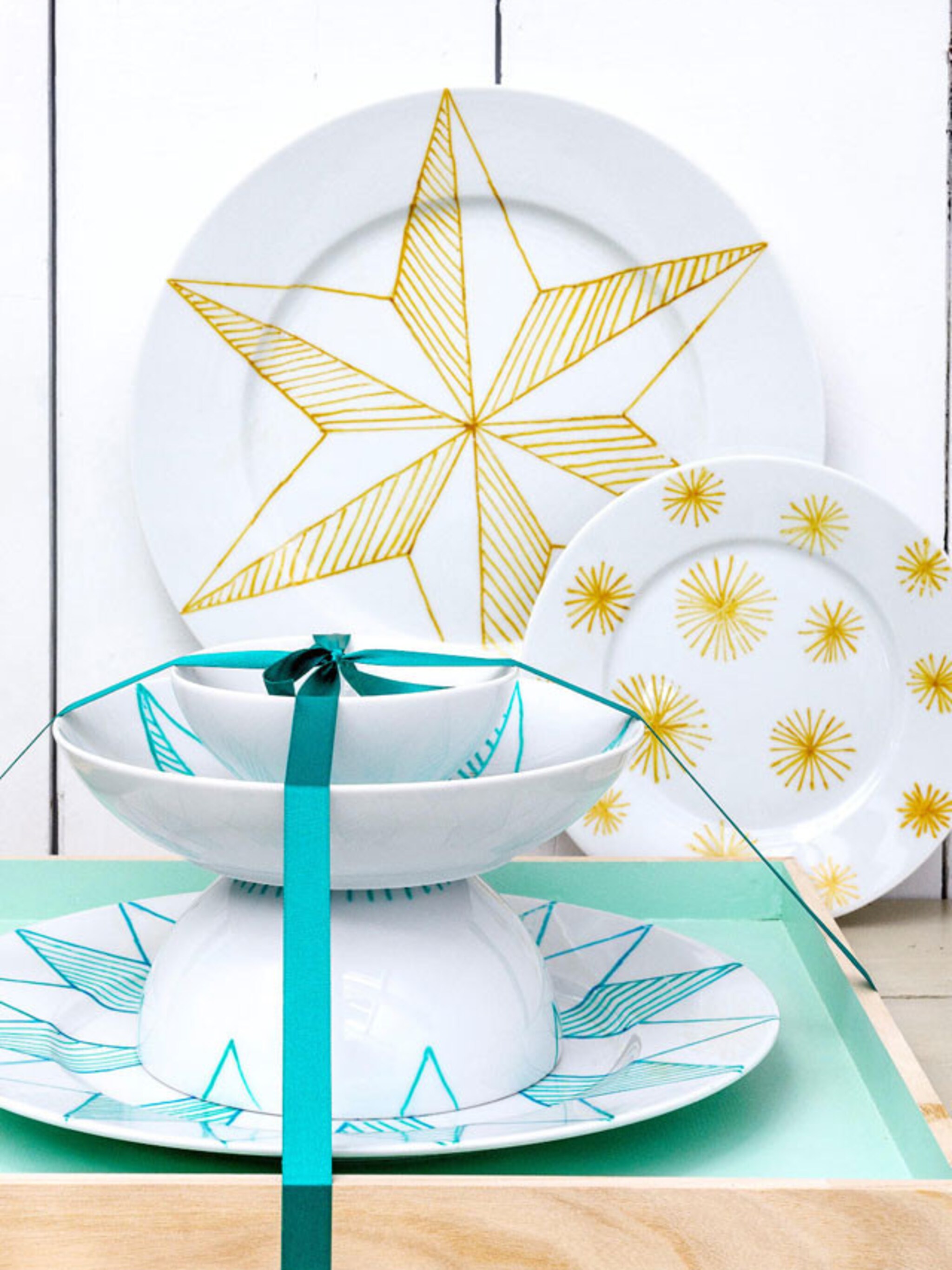 kerst servies