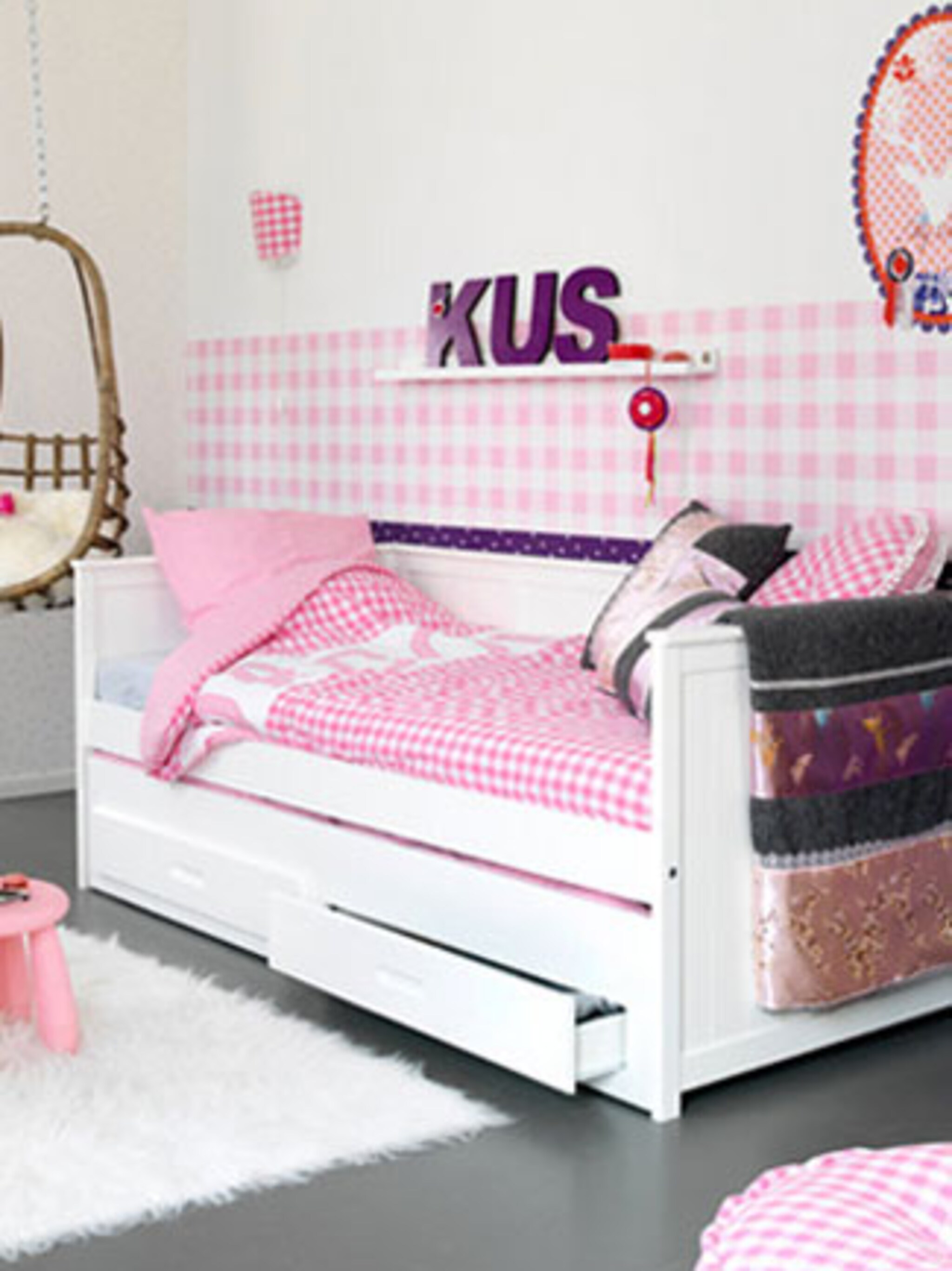 houten bedbank