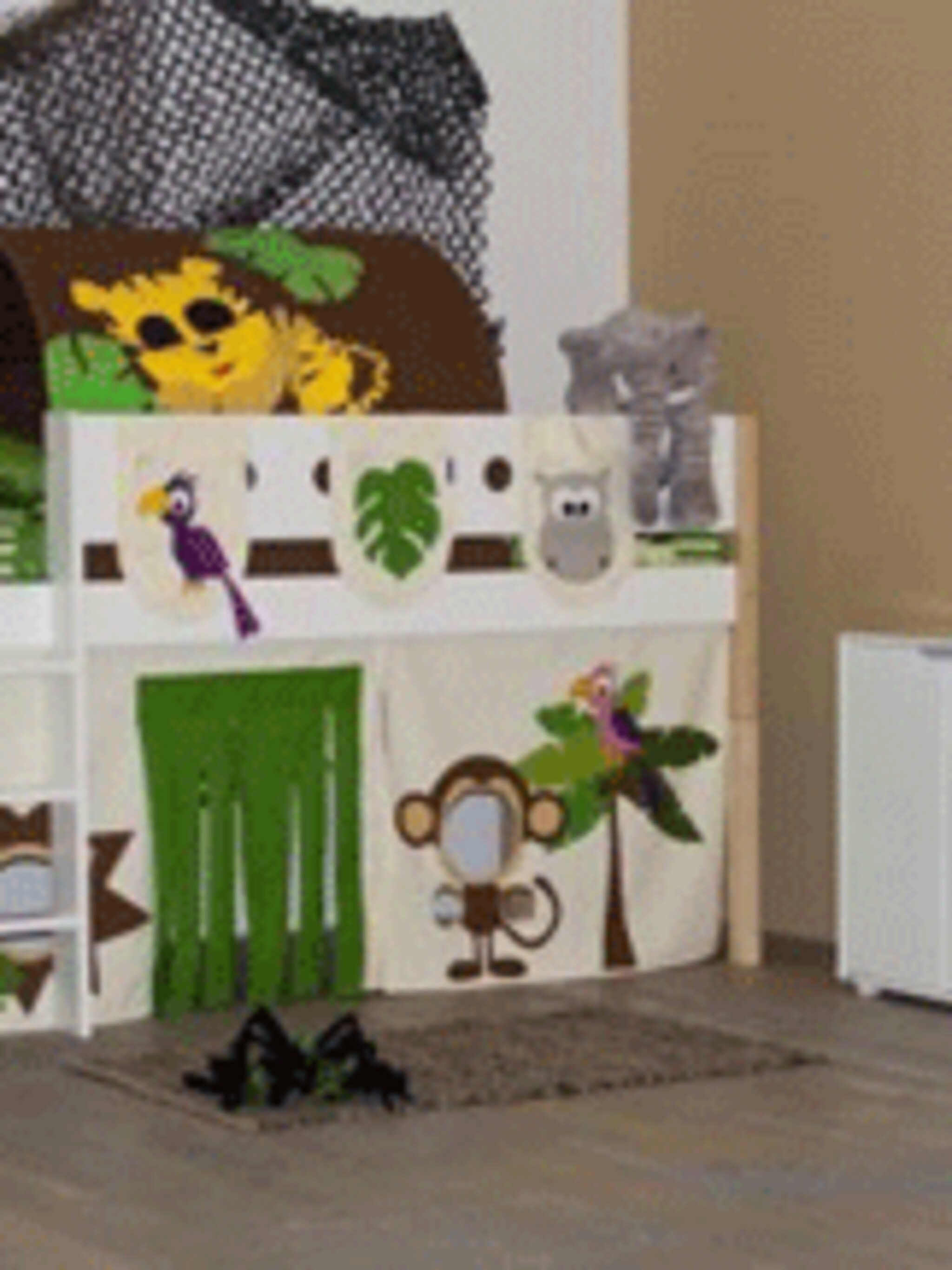 camouflagenet kinderkamer