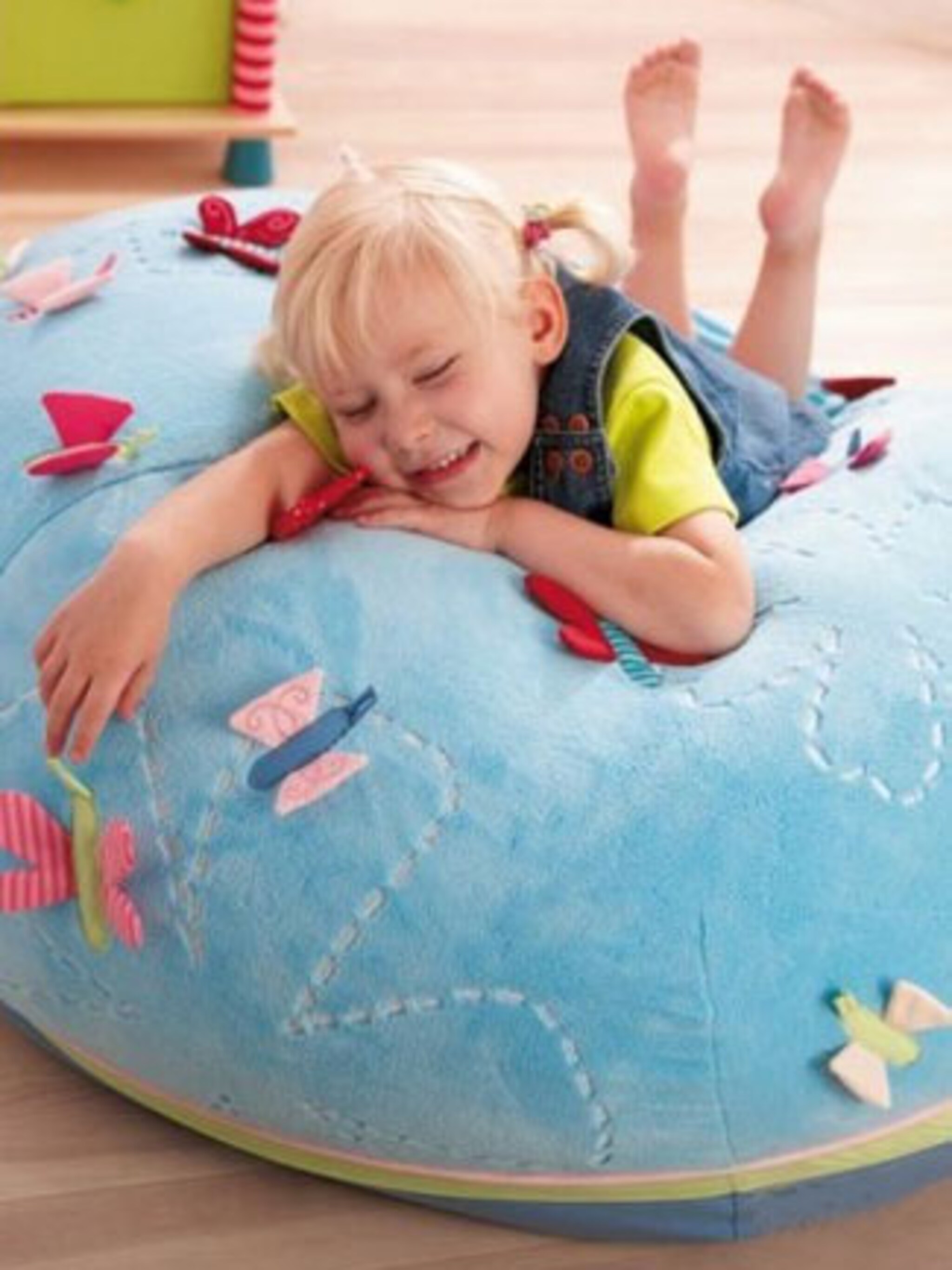 zitzak voor in de kinderkamer