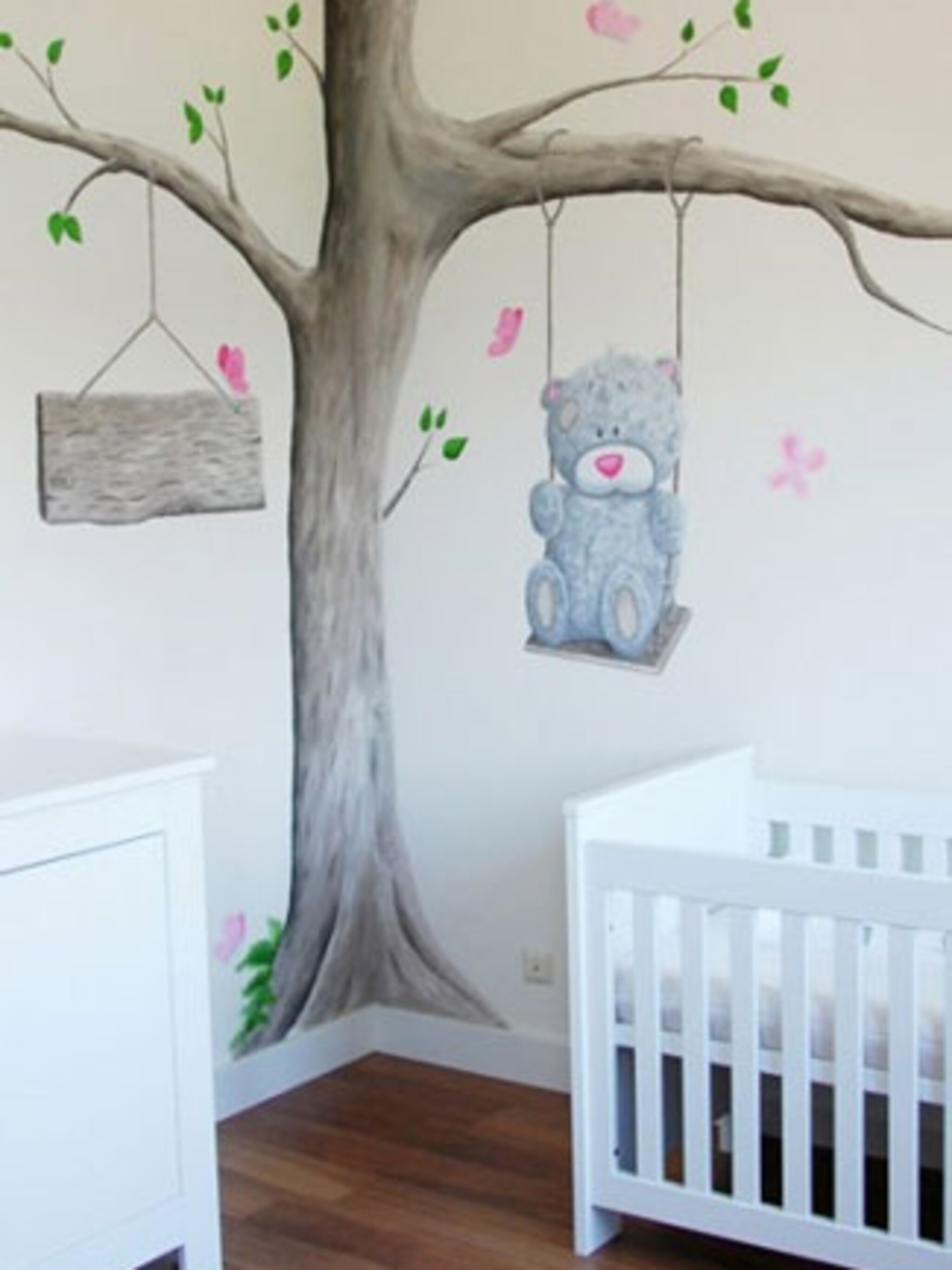 muurschildering babykamer