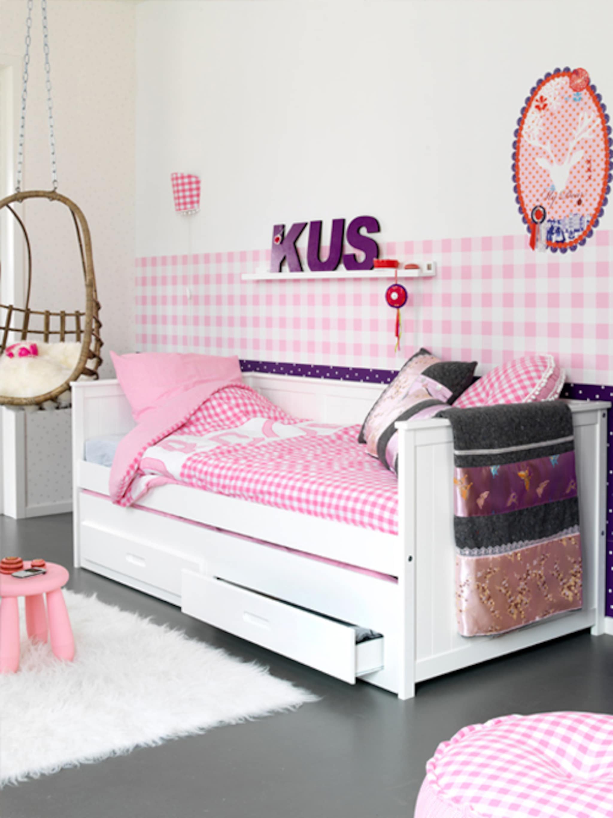 kajuitbed met logeerplek