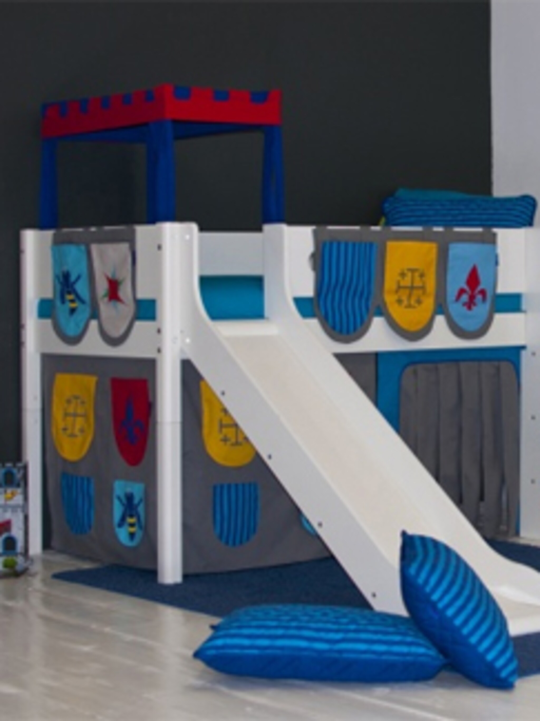 halfhoogslaper met toren