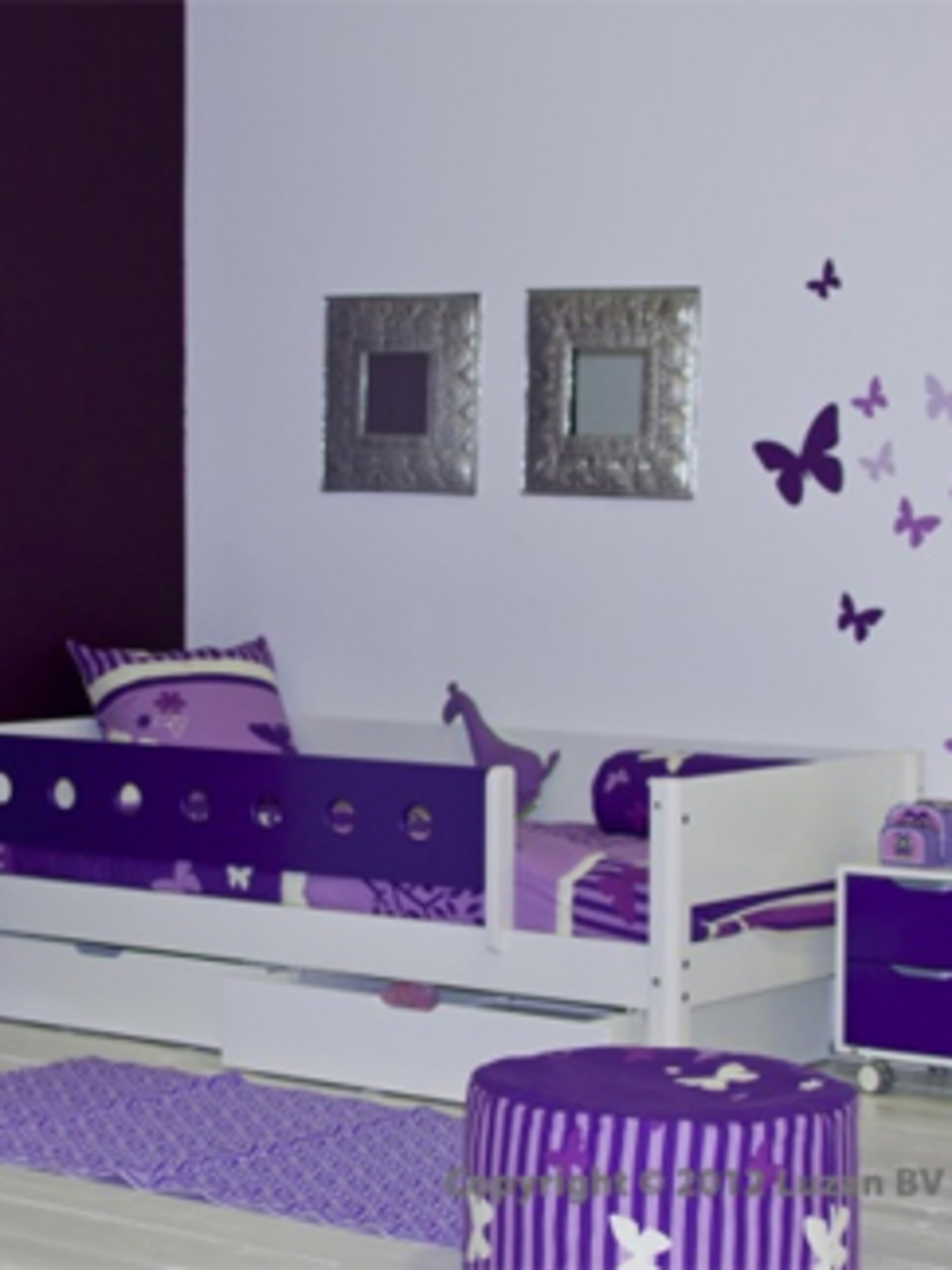 kinderbed met uitvalbeveiliging