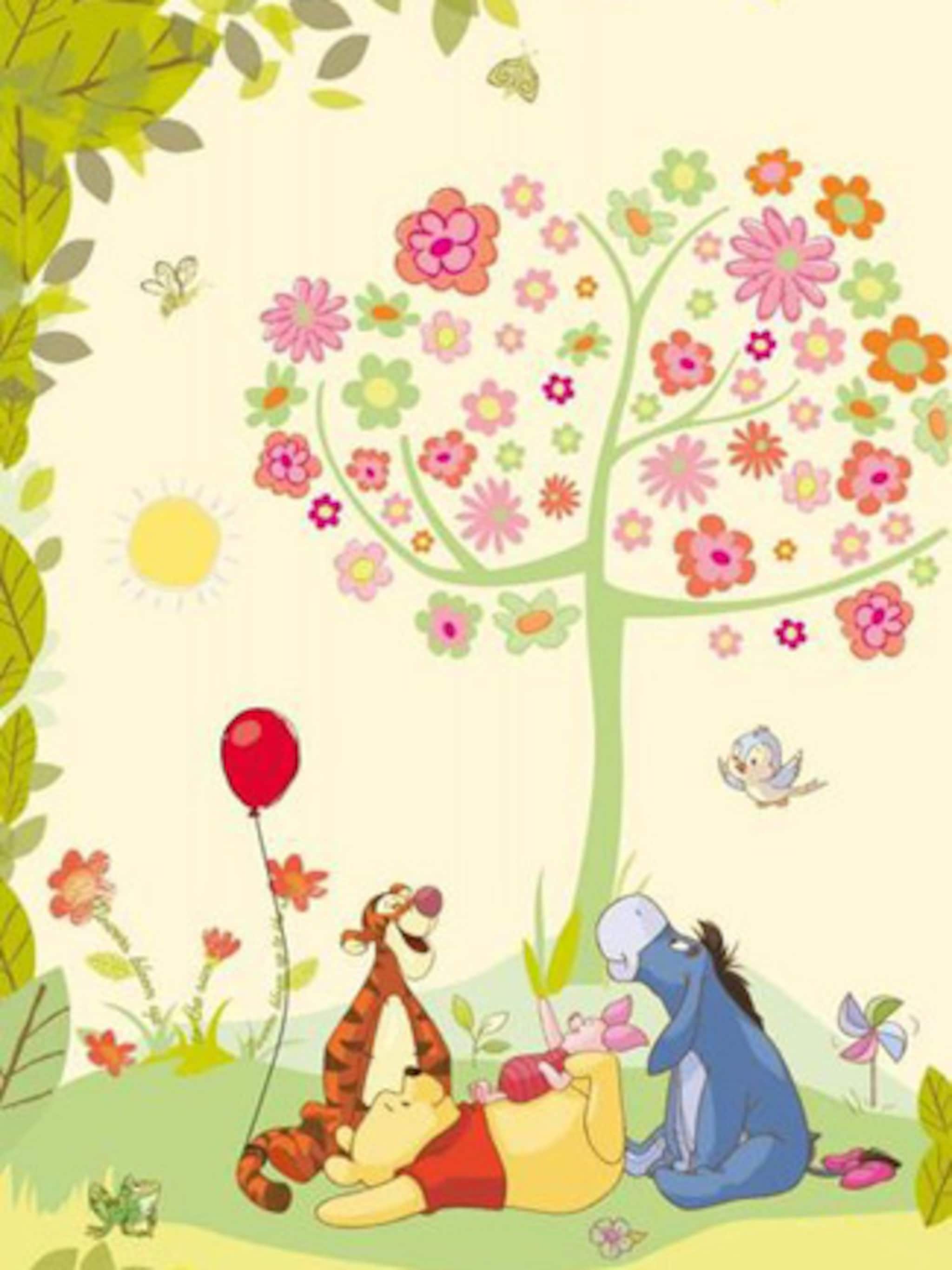 winnie de pooh behang