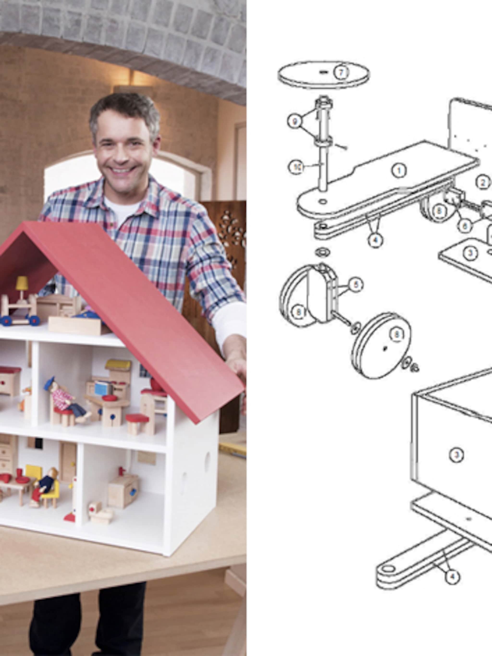 bouwtekening kinderspeelgoed