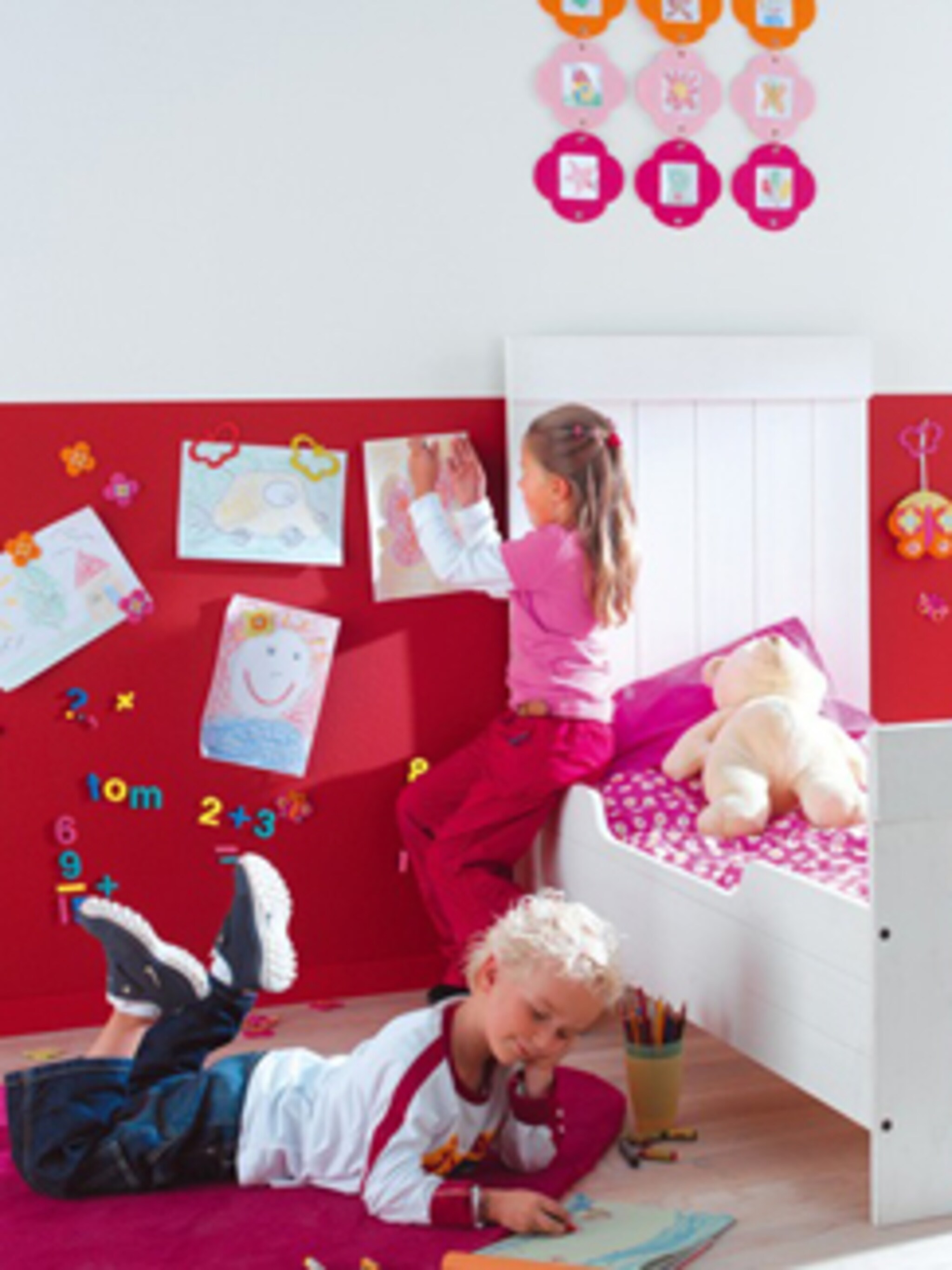 magneetverf voor de kinderkamer
