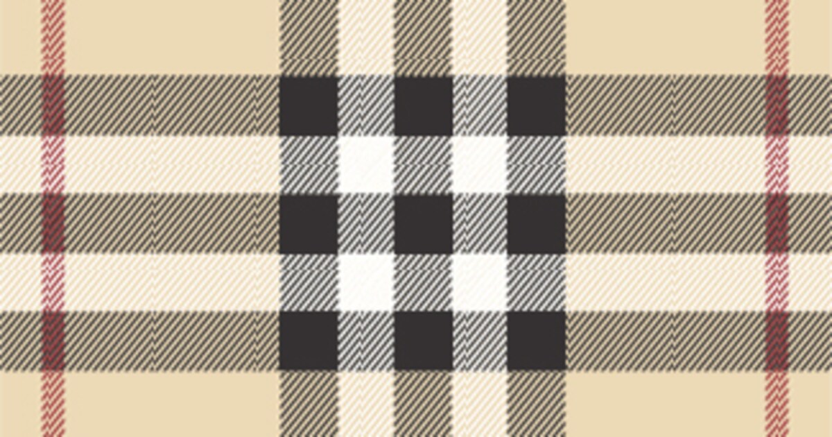 Burberry trademark pattern hot sale