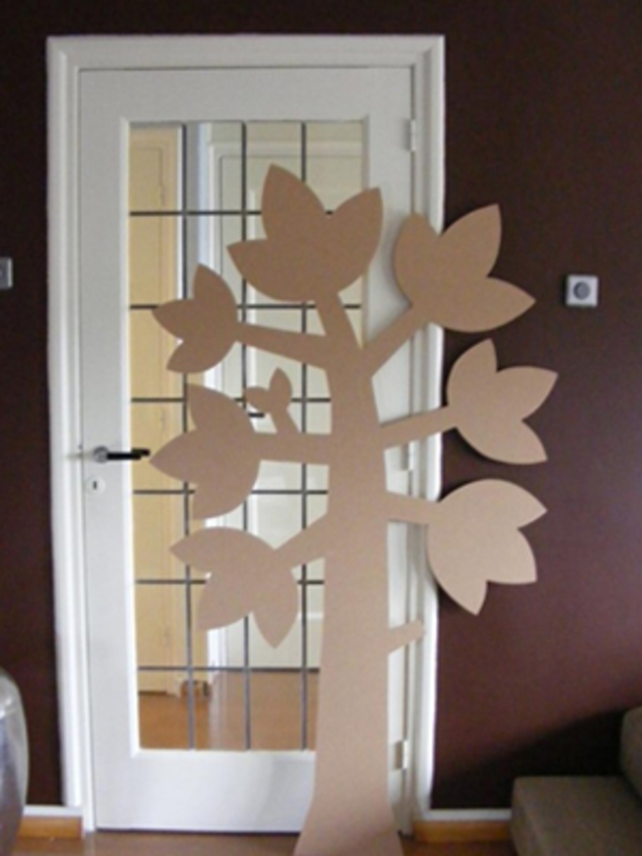 kinderkamer houten boom