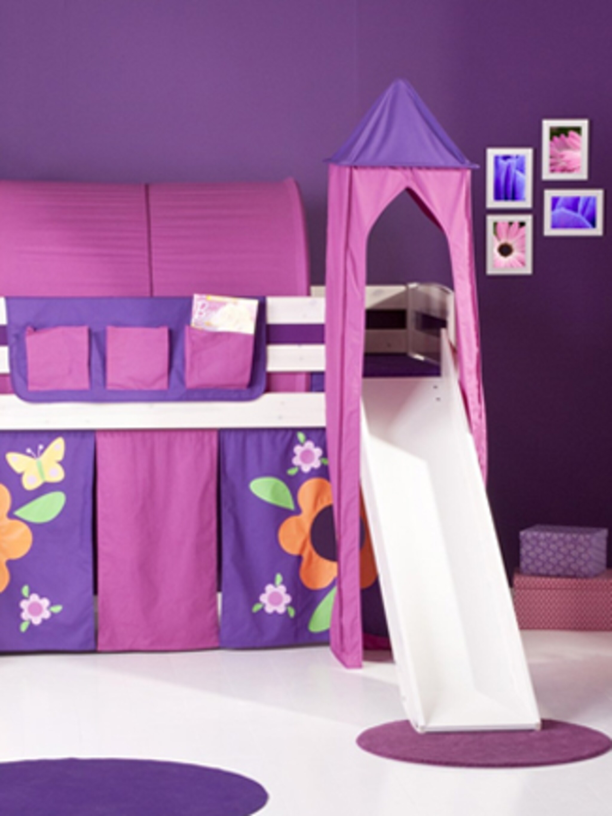 kinderbed met glijbaan