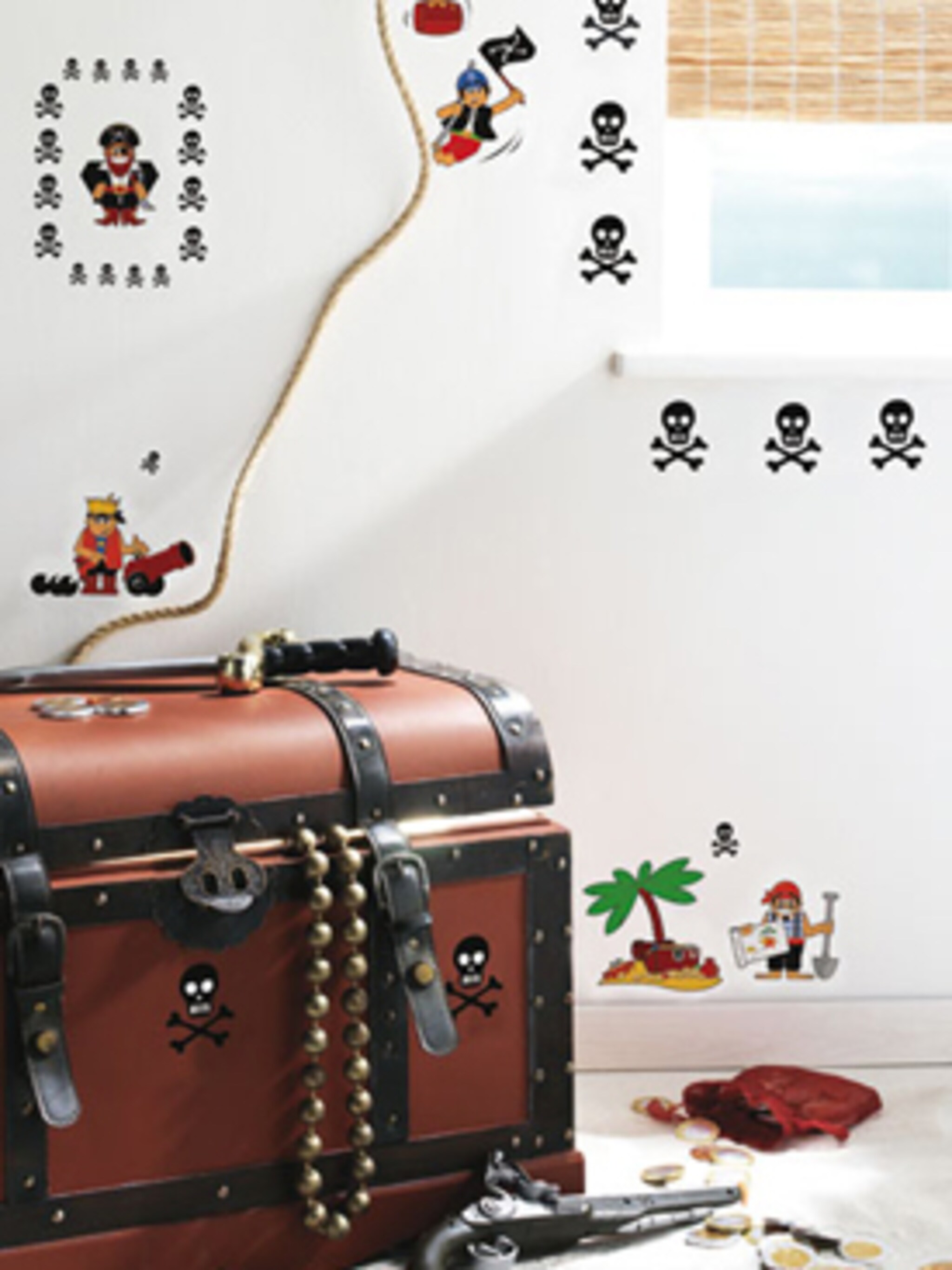 schip ahoy in de piratenkamer