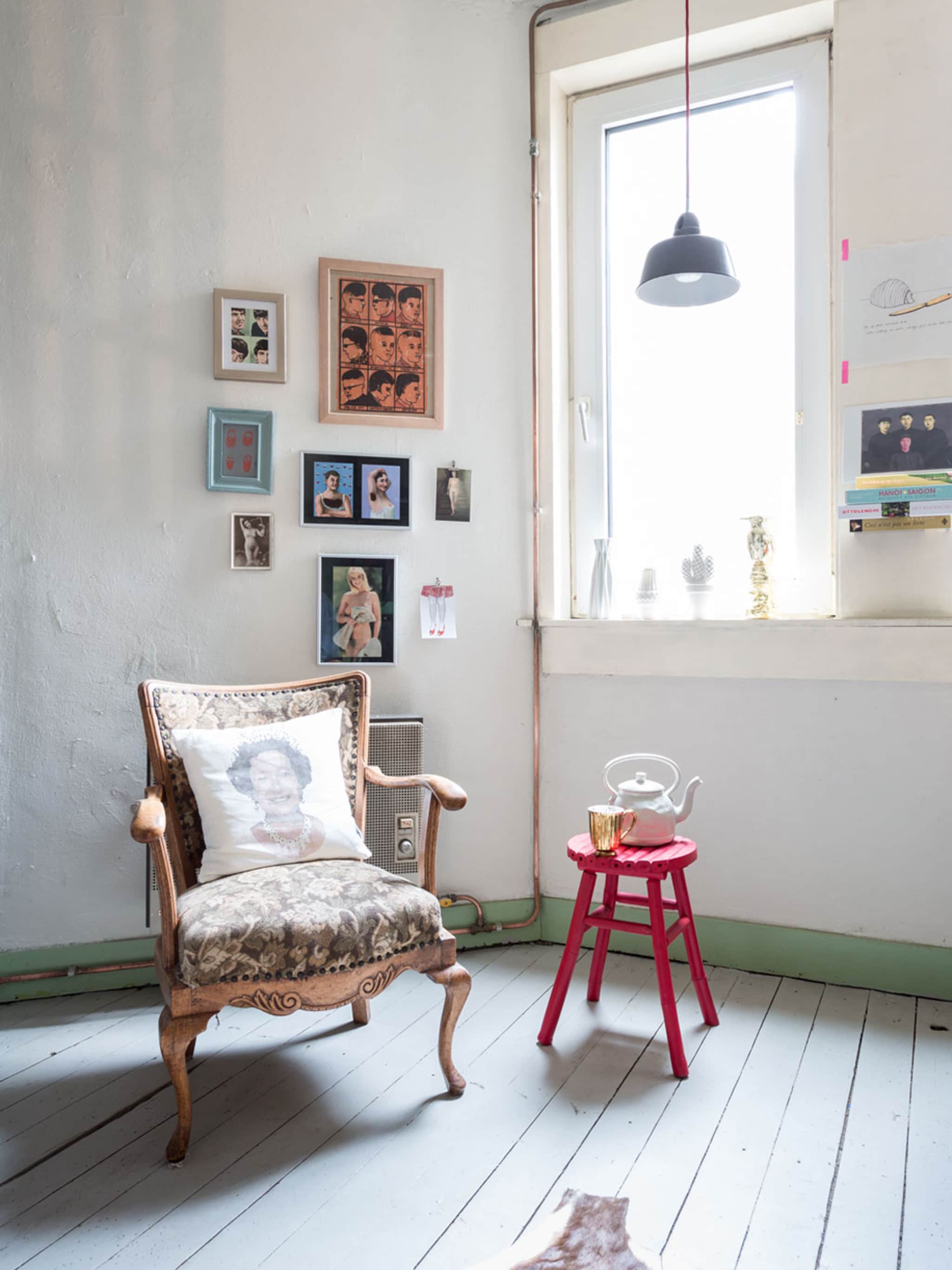 bovenwoning in de pijp