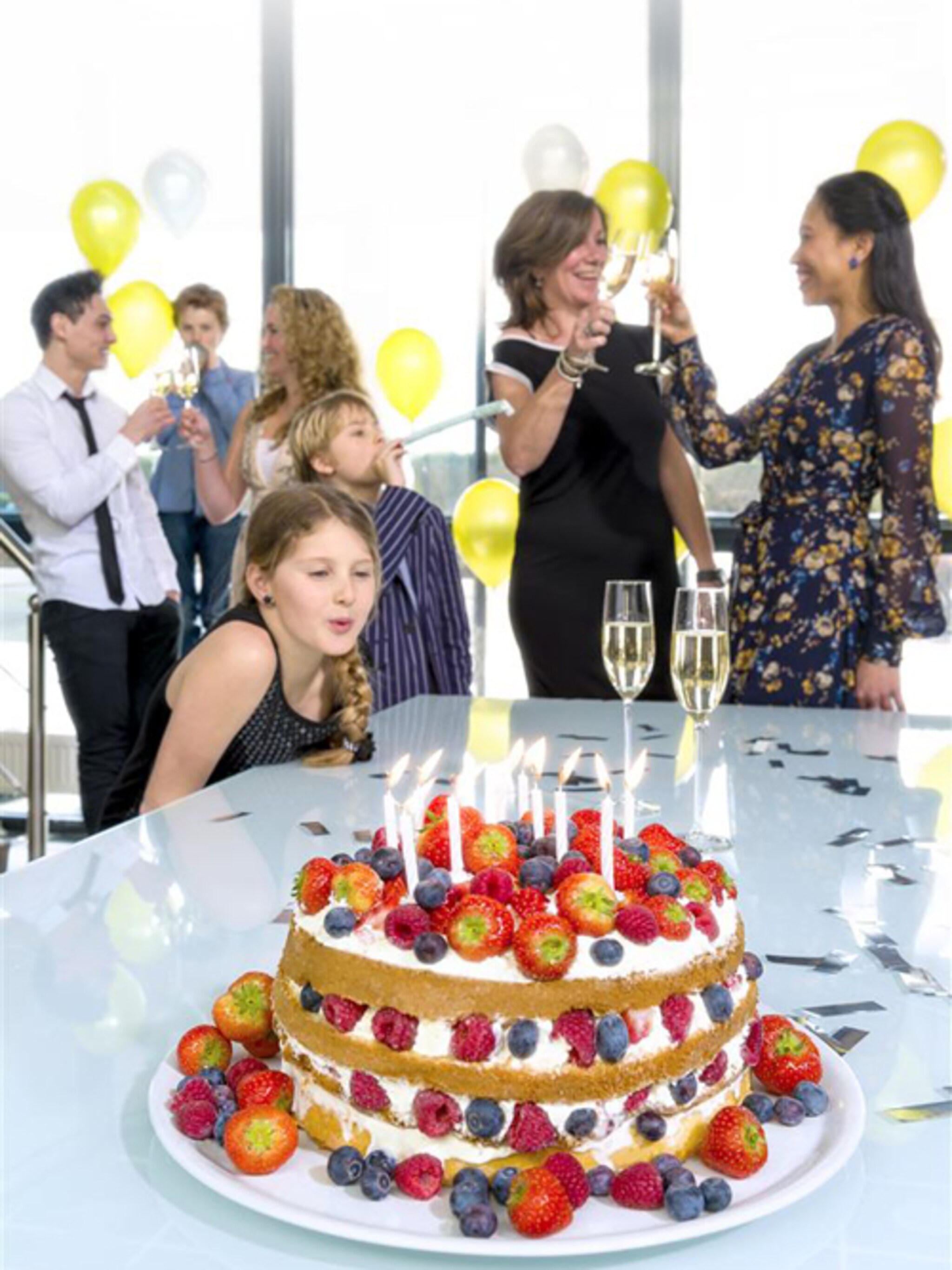 henders en hazel viert feest