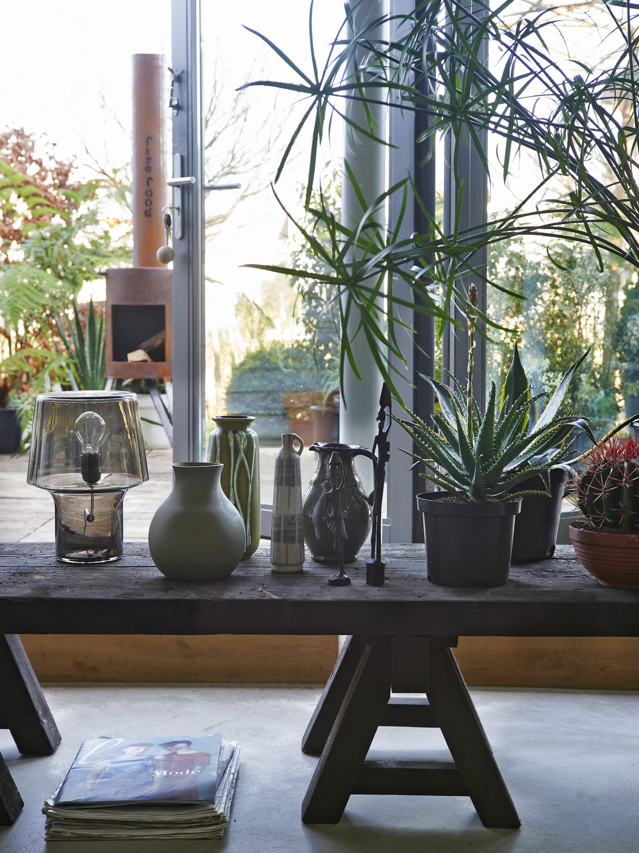 maak het terras gezellig met planten