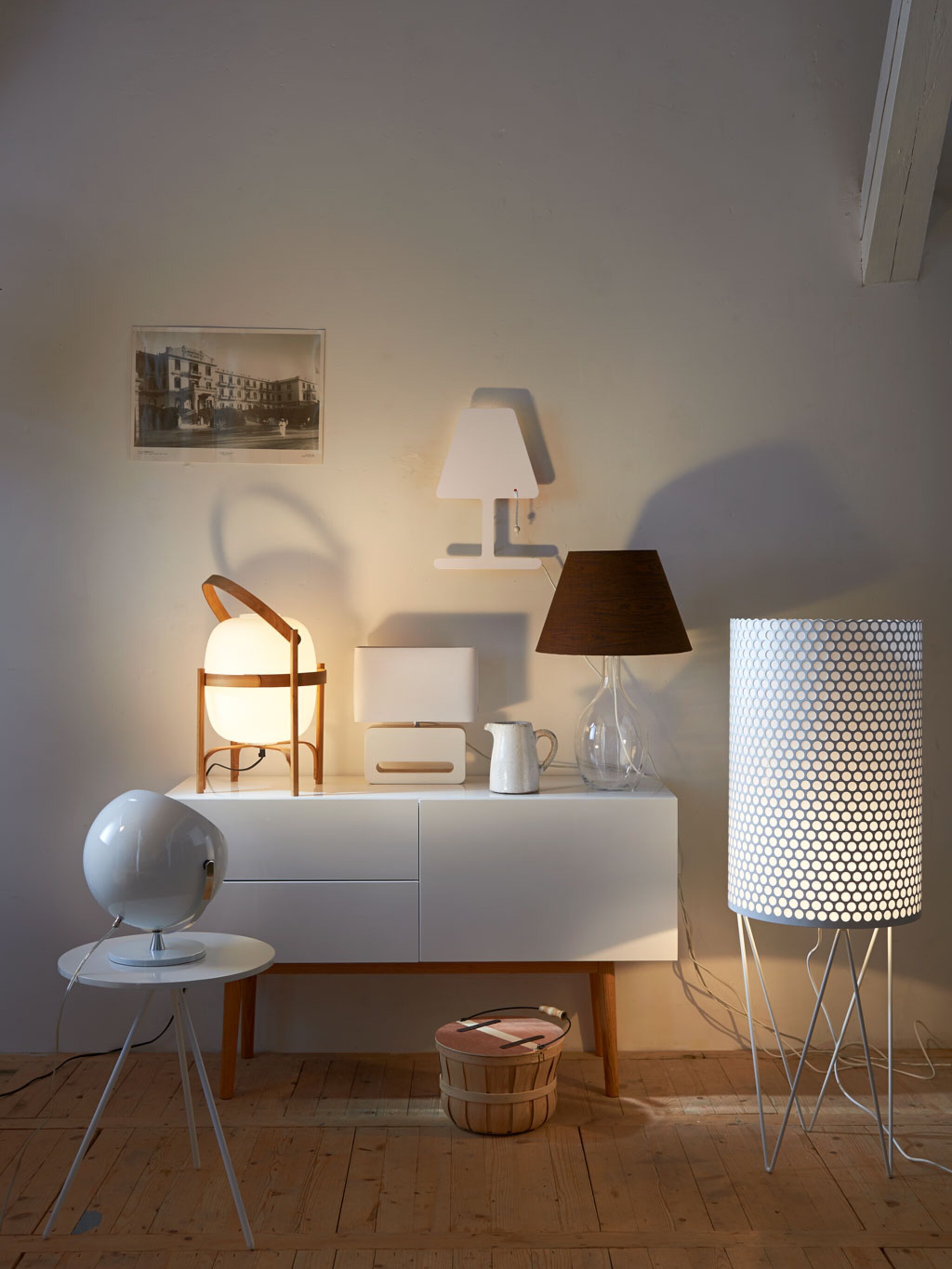 licht in de woonkamer