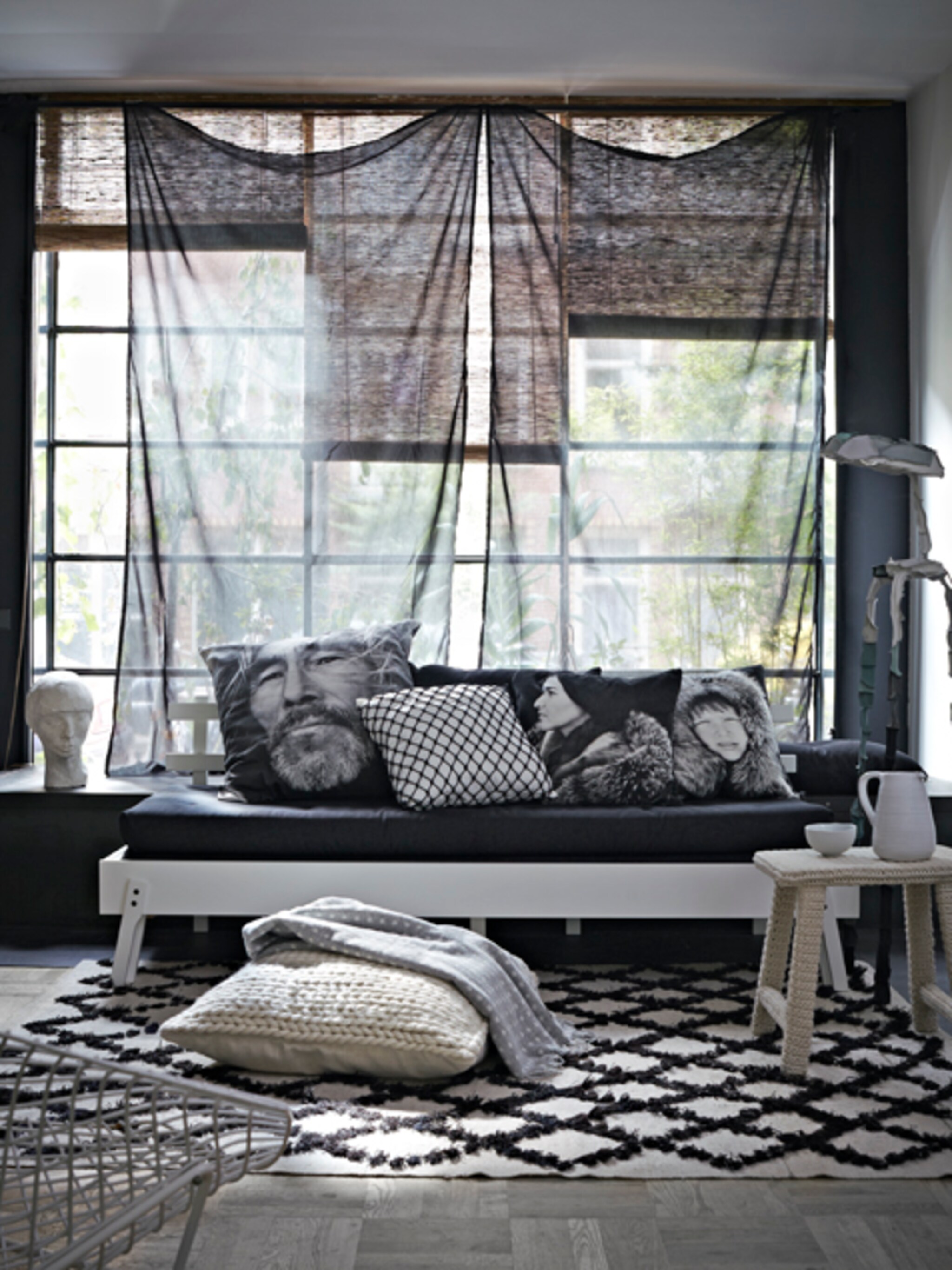 stijlvol zwart wit wonen