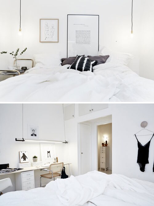 beeld vtwonen scandinavische-interieurs-wit-appartement-slaapkamer-5