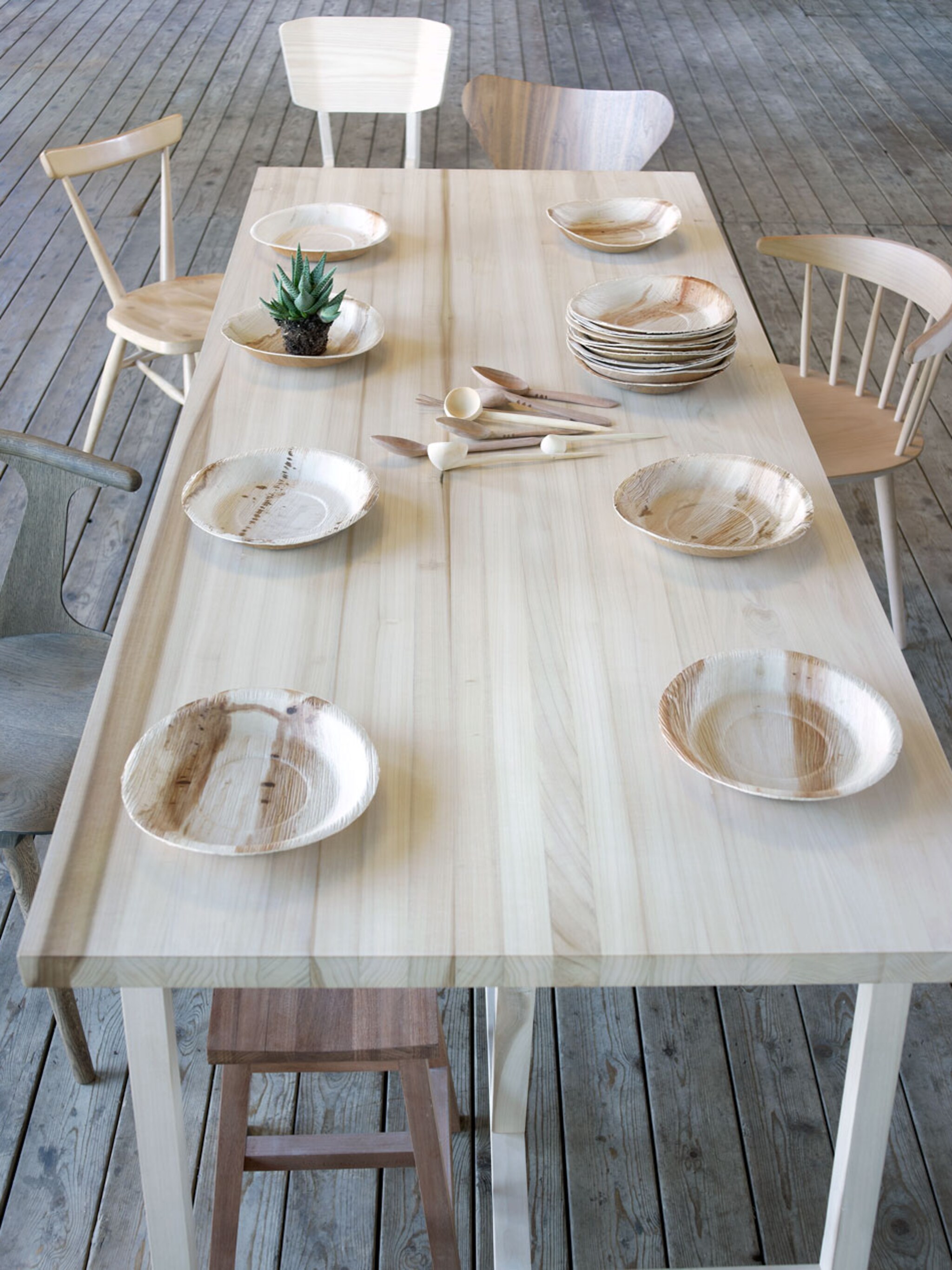 houten eettafel