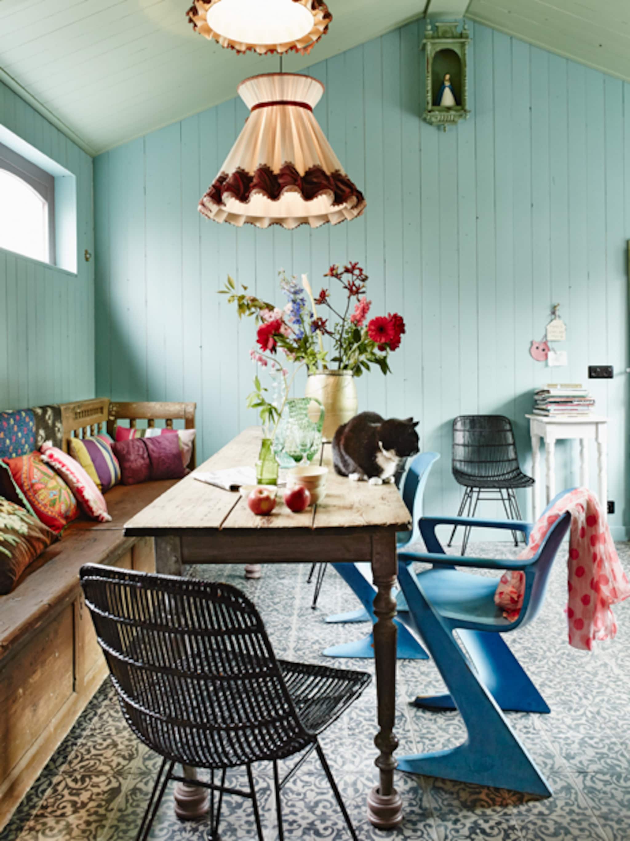 bohemien stijl in huis daar word je blij van