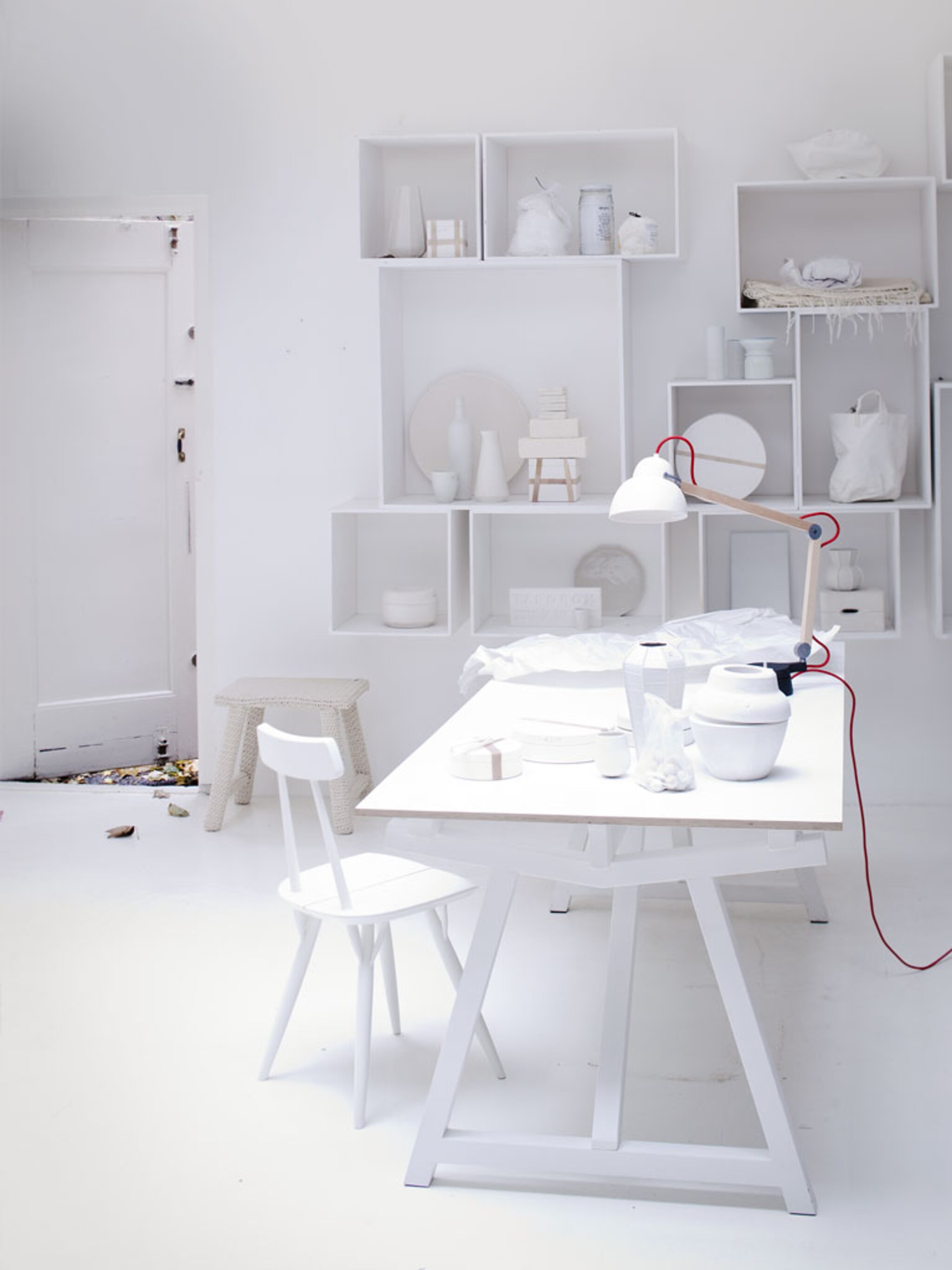 witte werkkamer