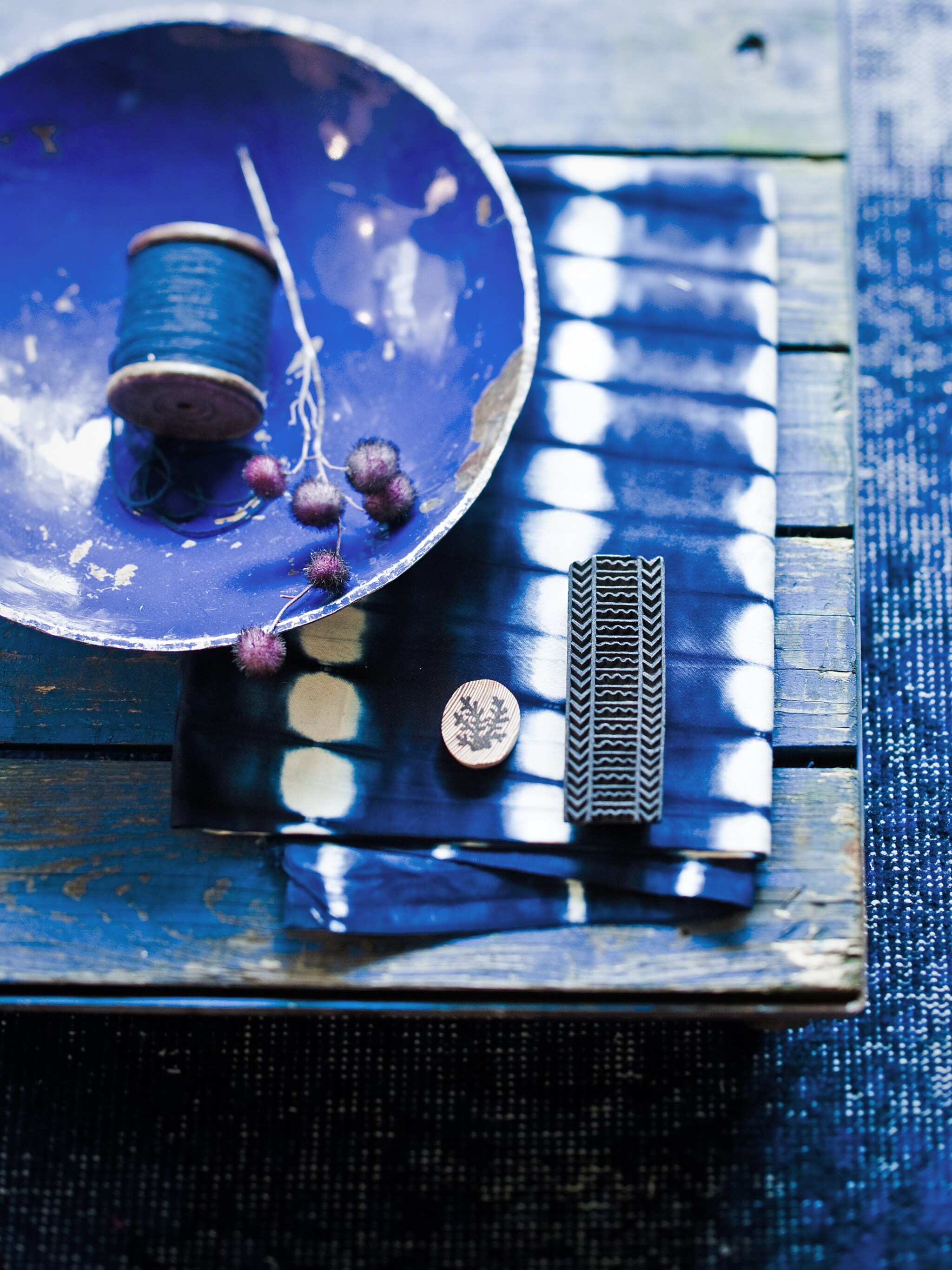 blauw