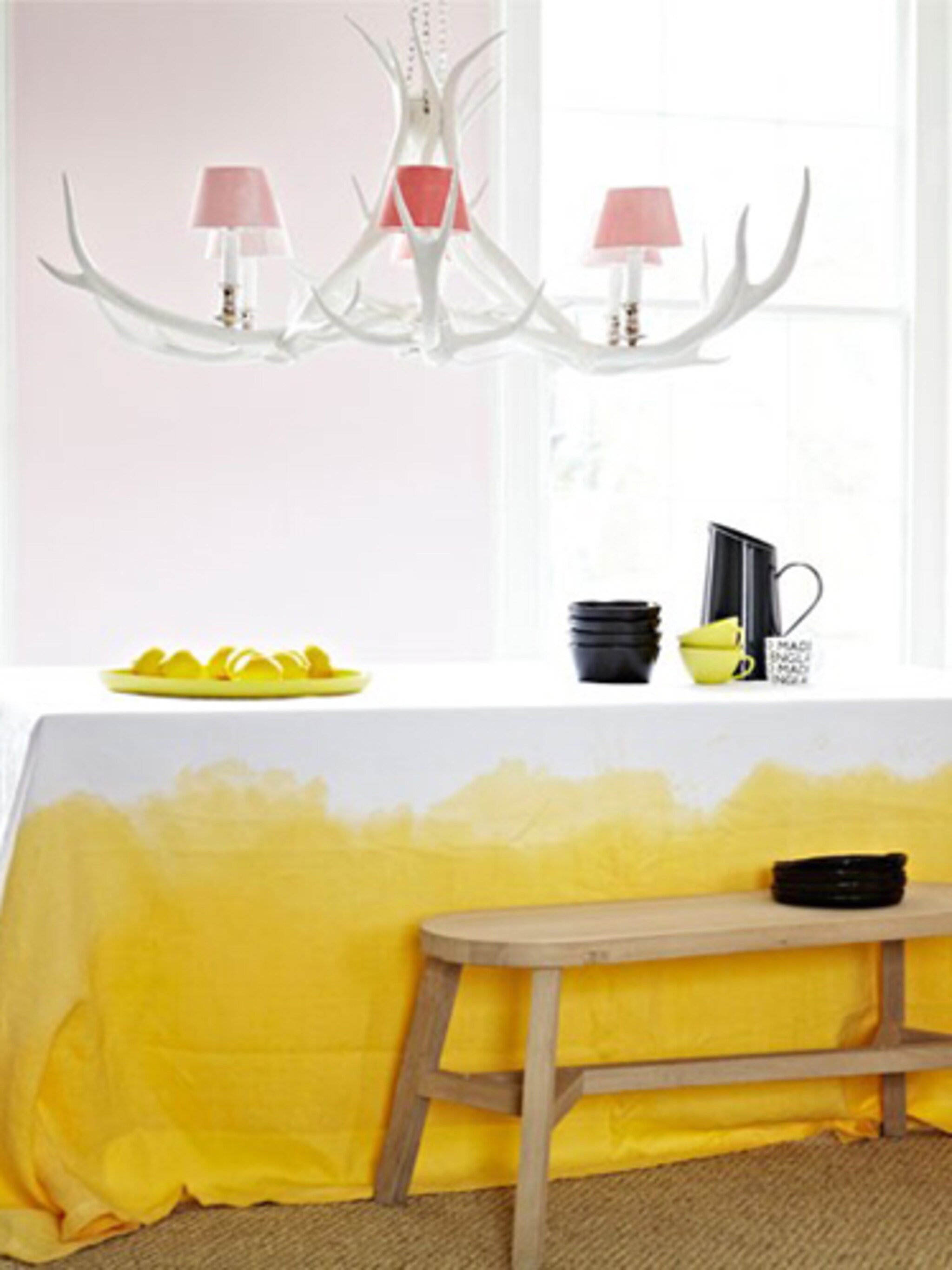 dip dye tafelkleed maken