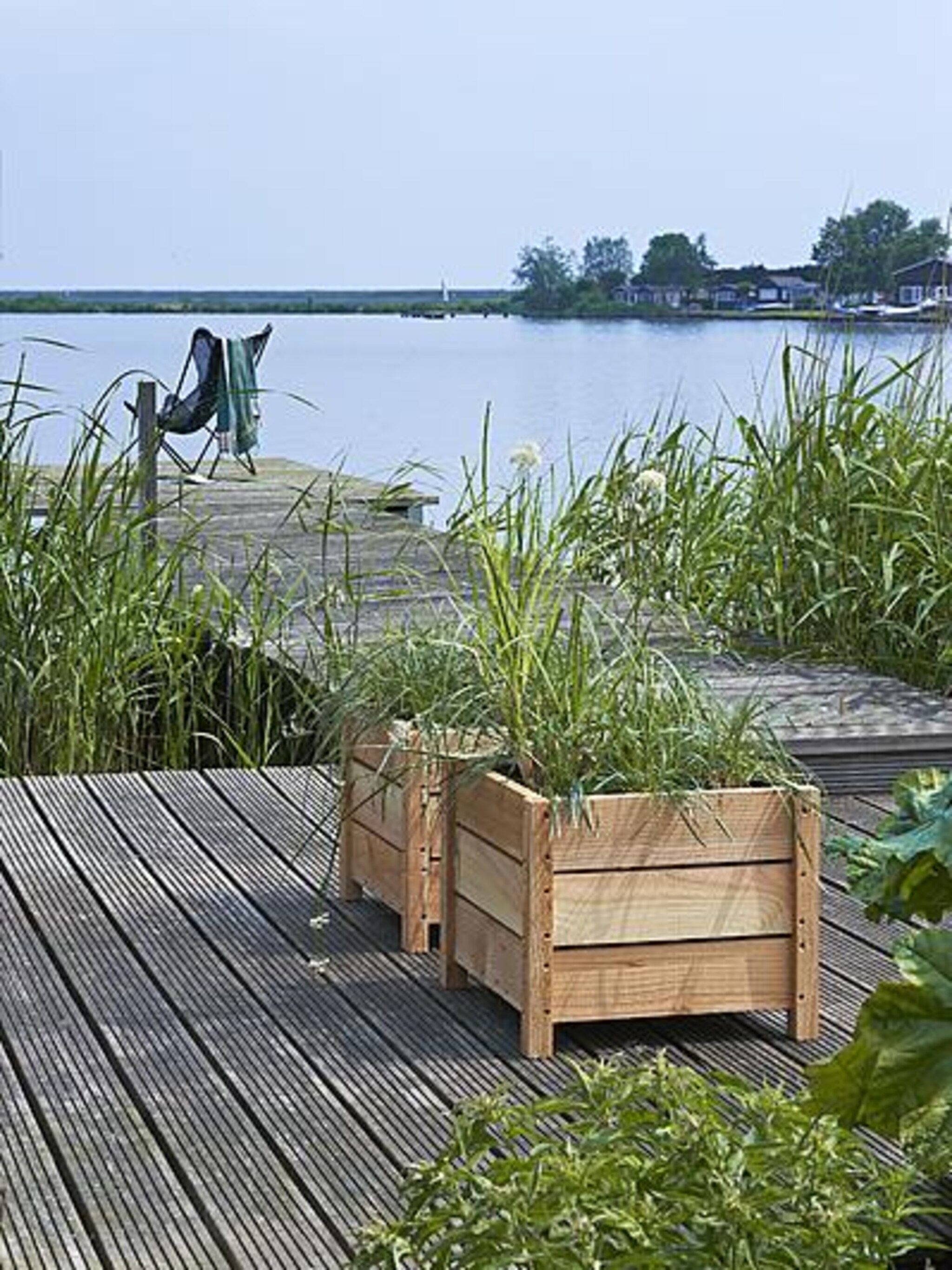 zelf een houten plantenkubus maken